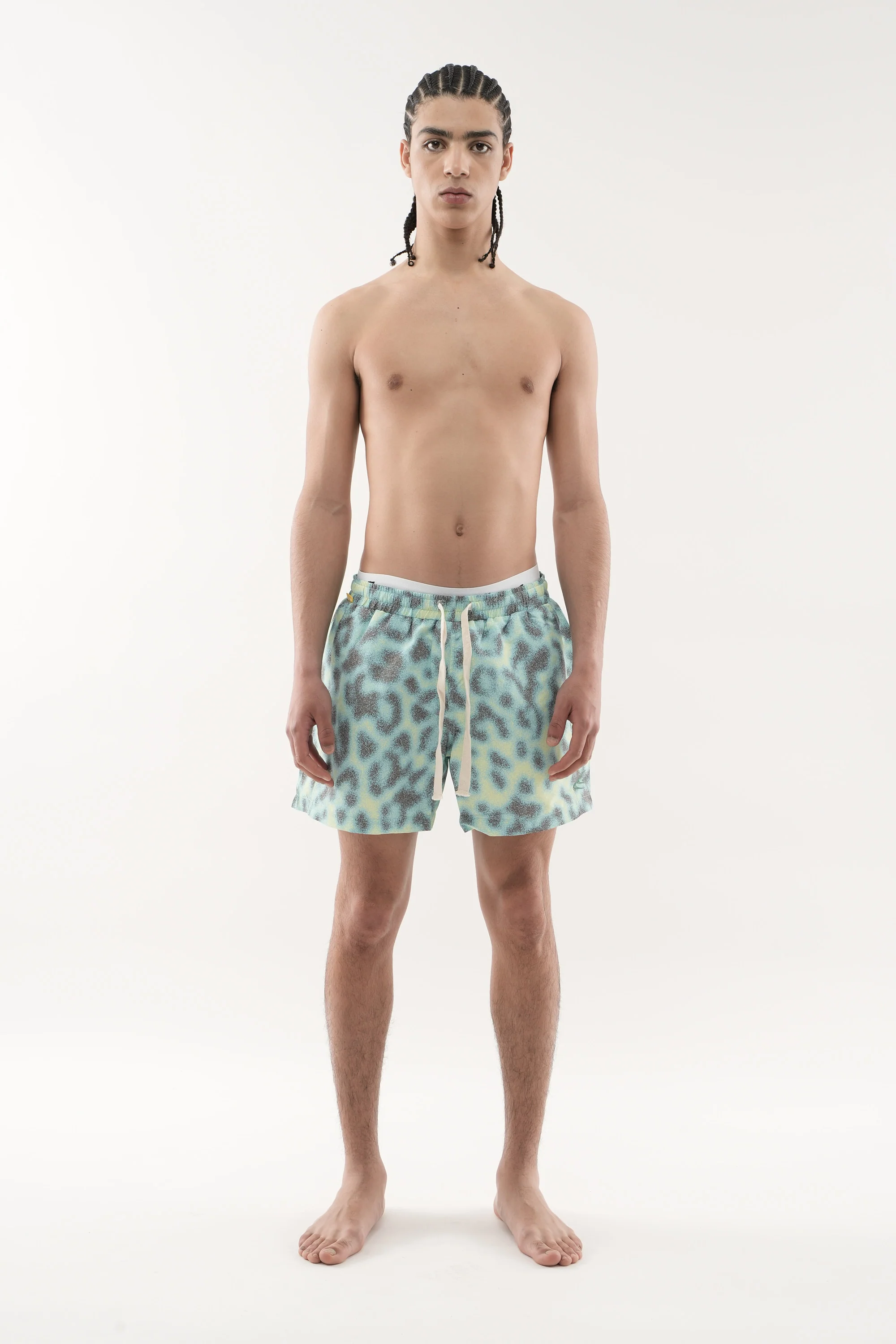 Cheetah Blue Swimpants - Image 6