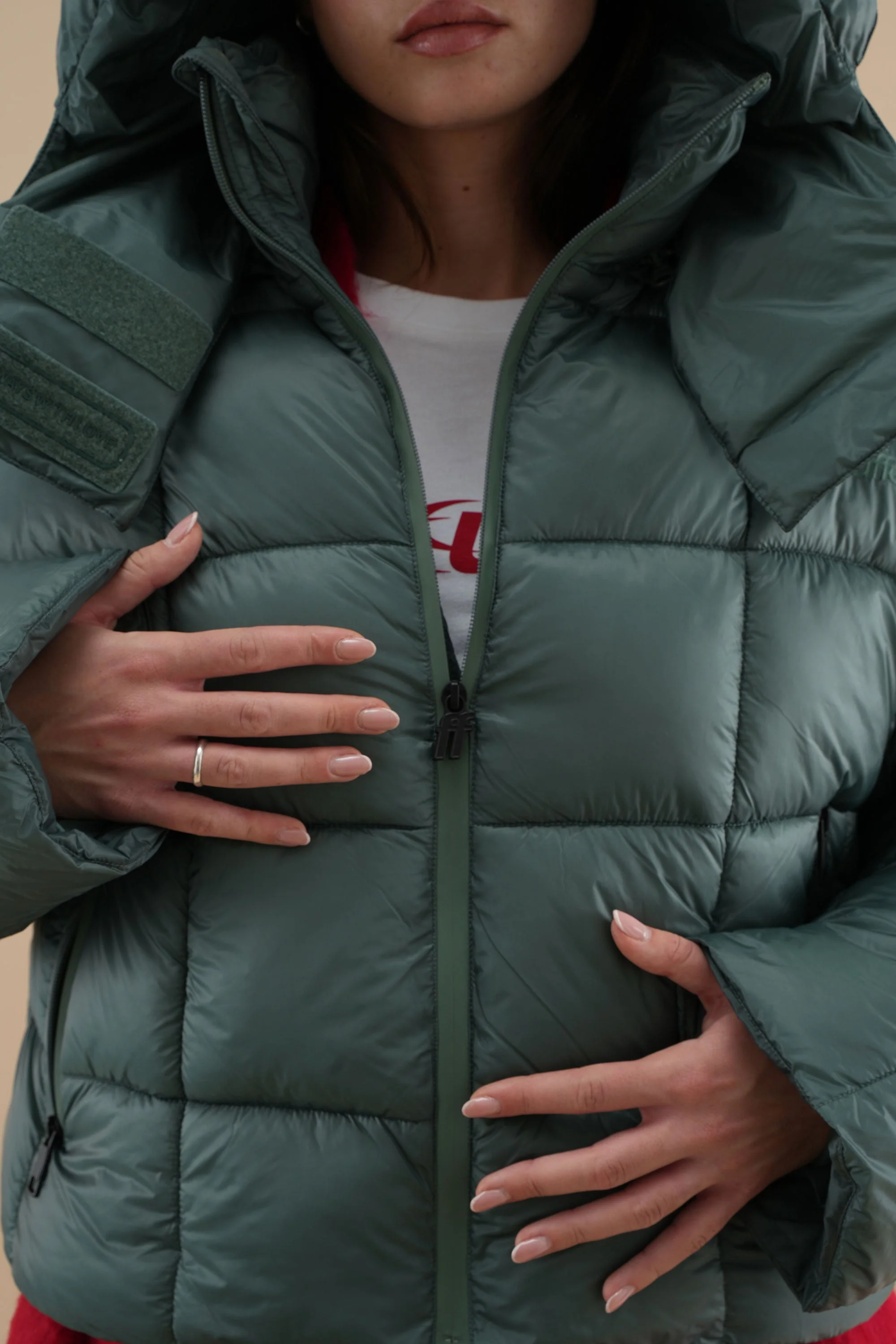 City Forest Green Puffer - Image 16