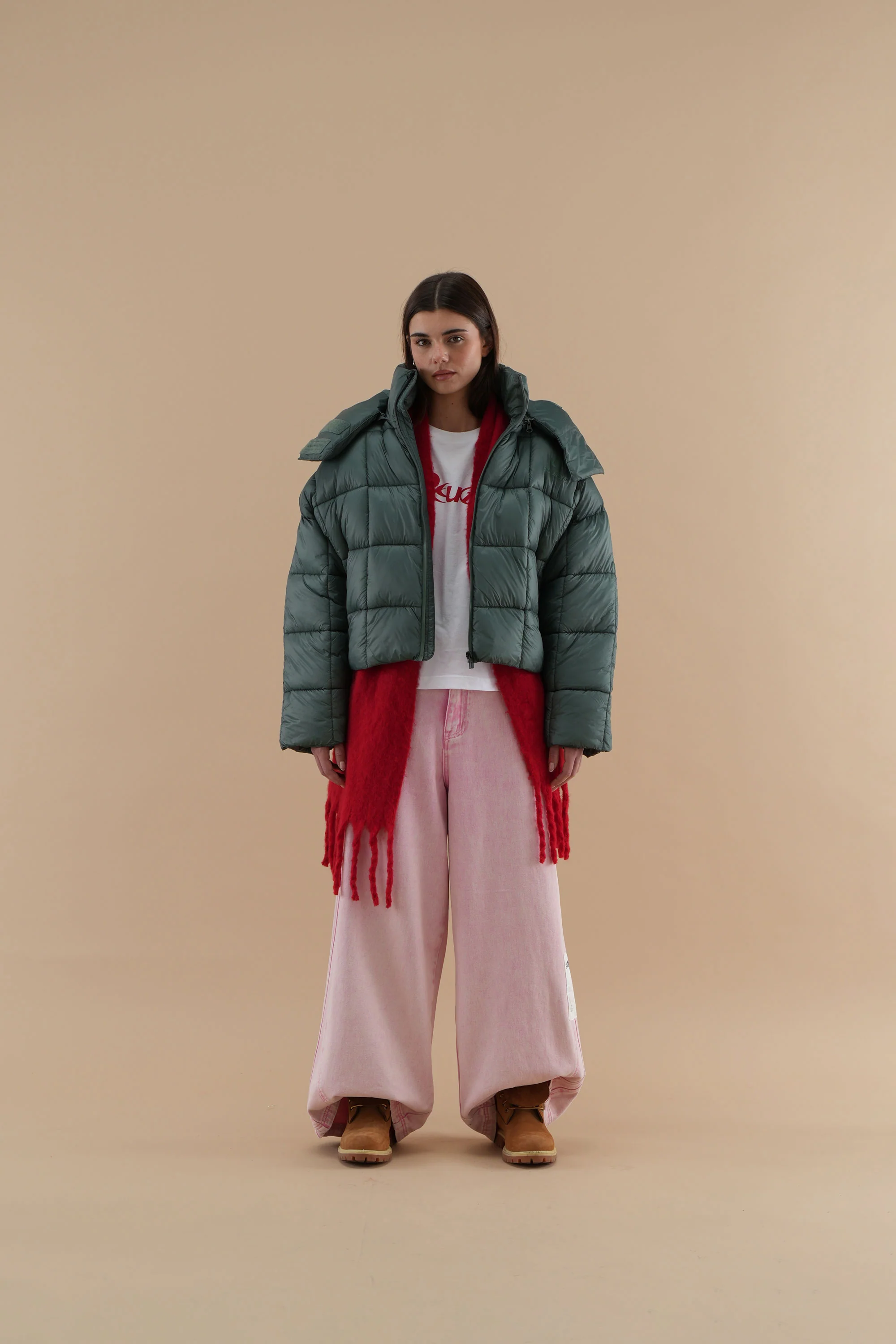City Forest Green Puffer - Image 5