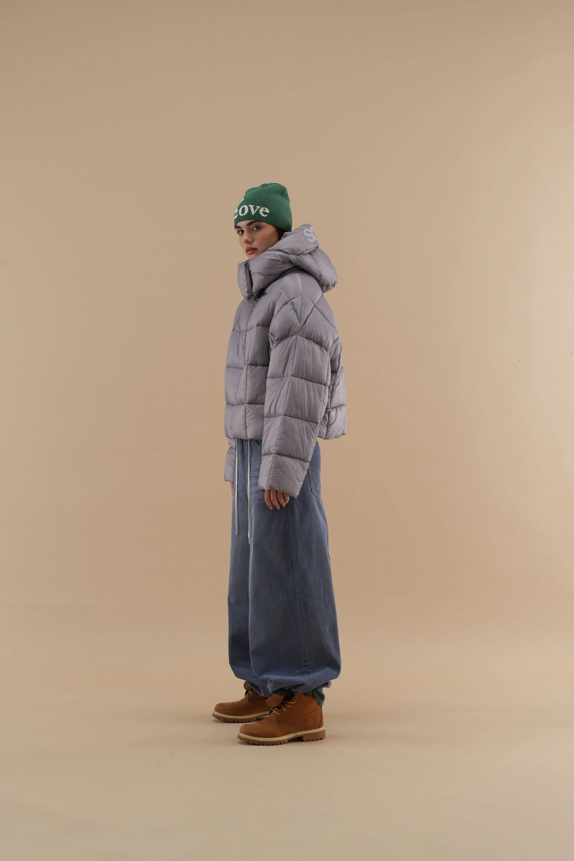 City Light Grey Puffer - Image 3