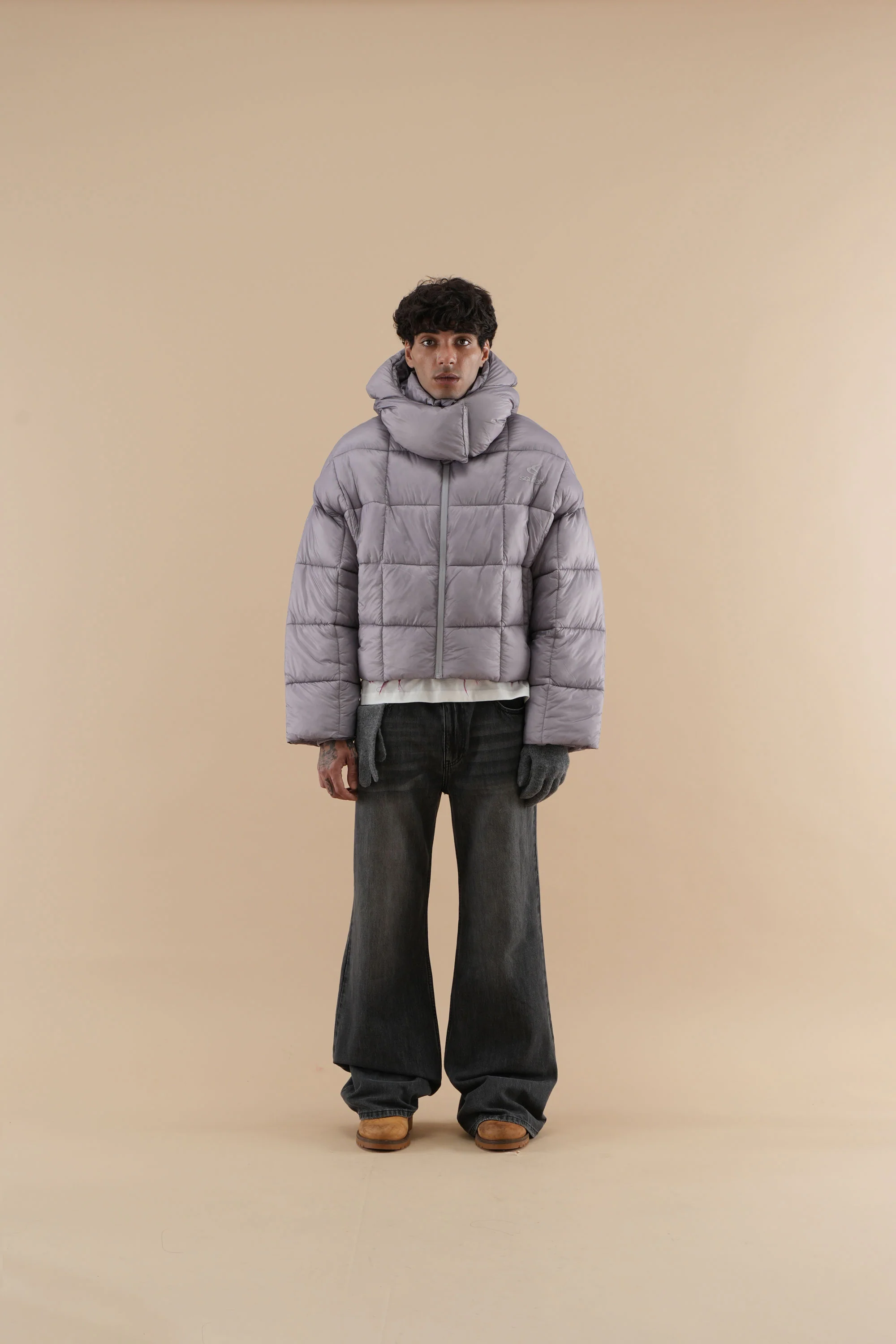 City Light Grey Puffer - Image 5