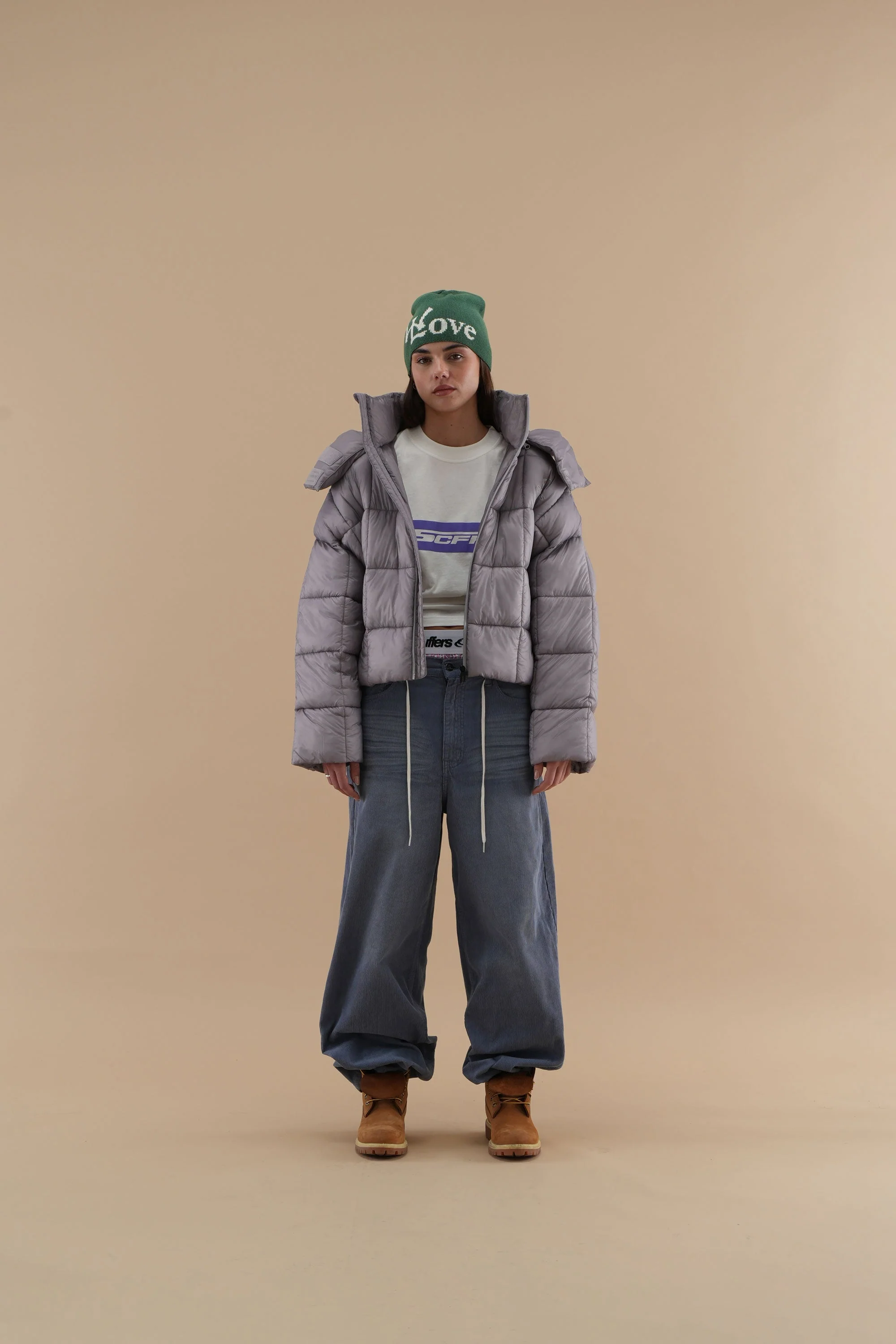 City Light Grey Puffer - Image 9