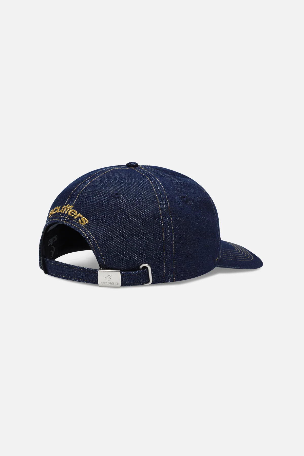 Classic Blue Denim Cap - Image 4