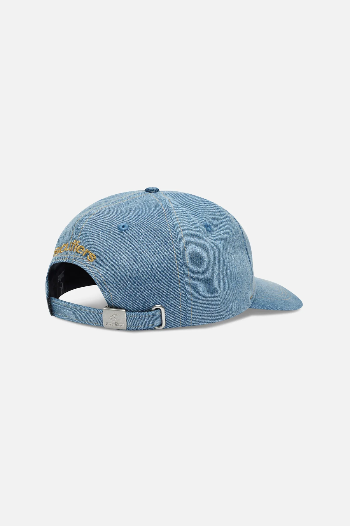 Classic Light Blue Denim Cap - Image 3