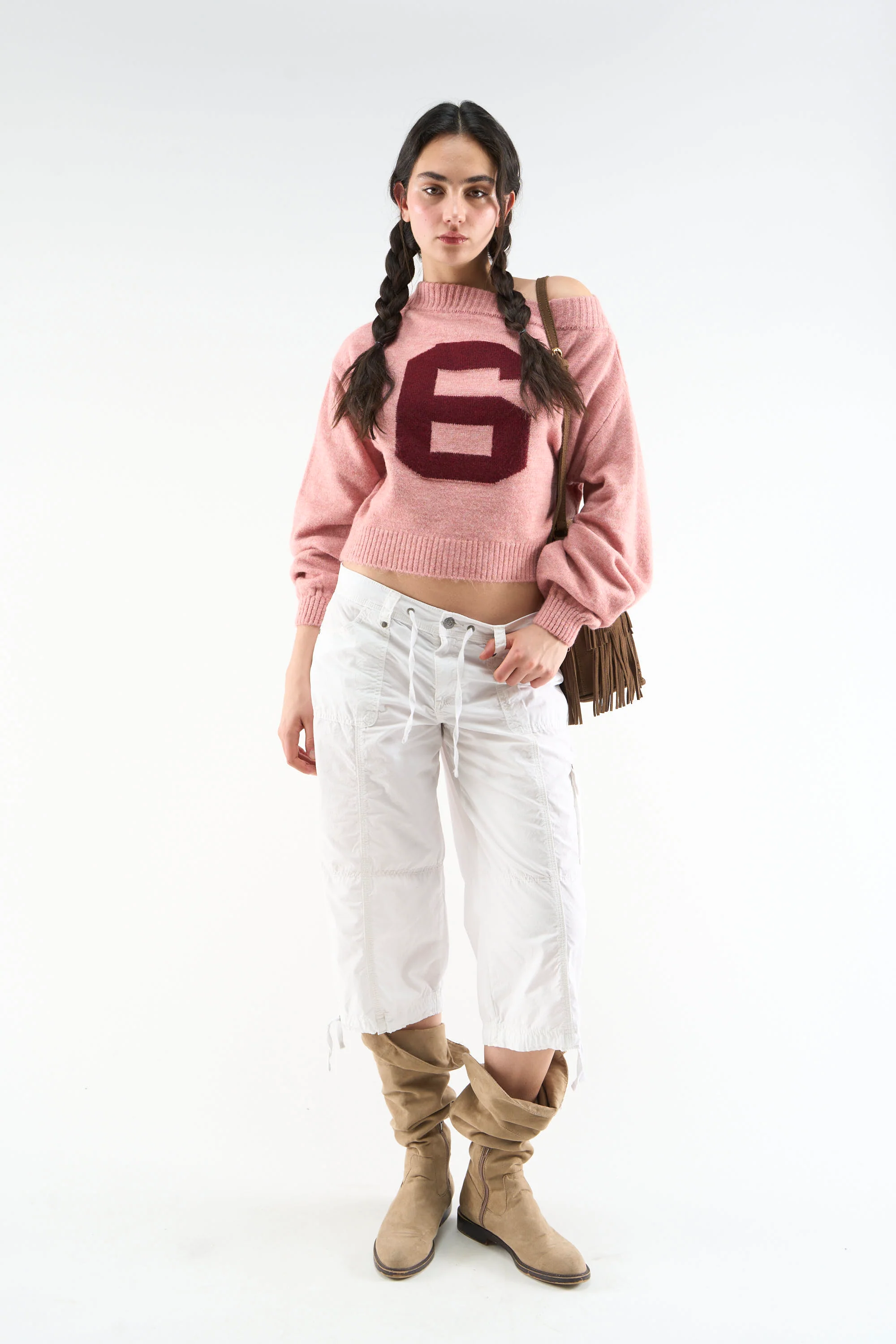 Claude Burgundy Knit - Image 2