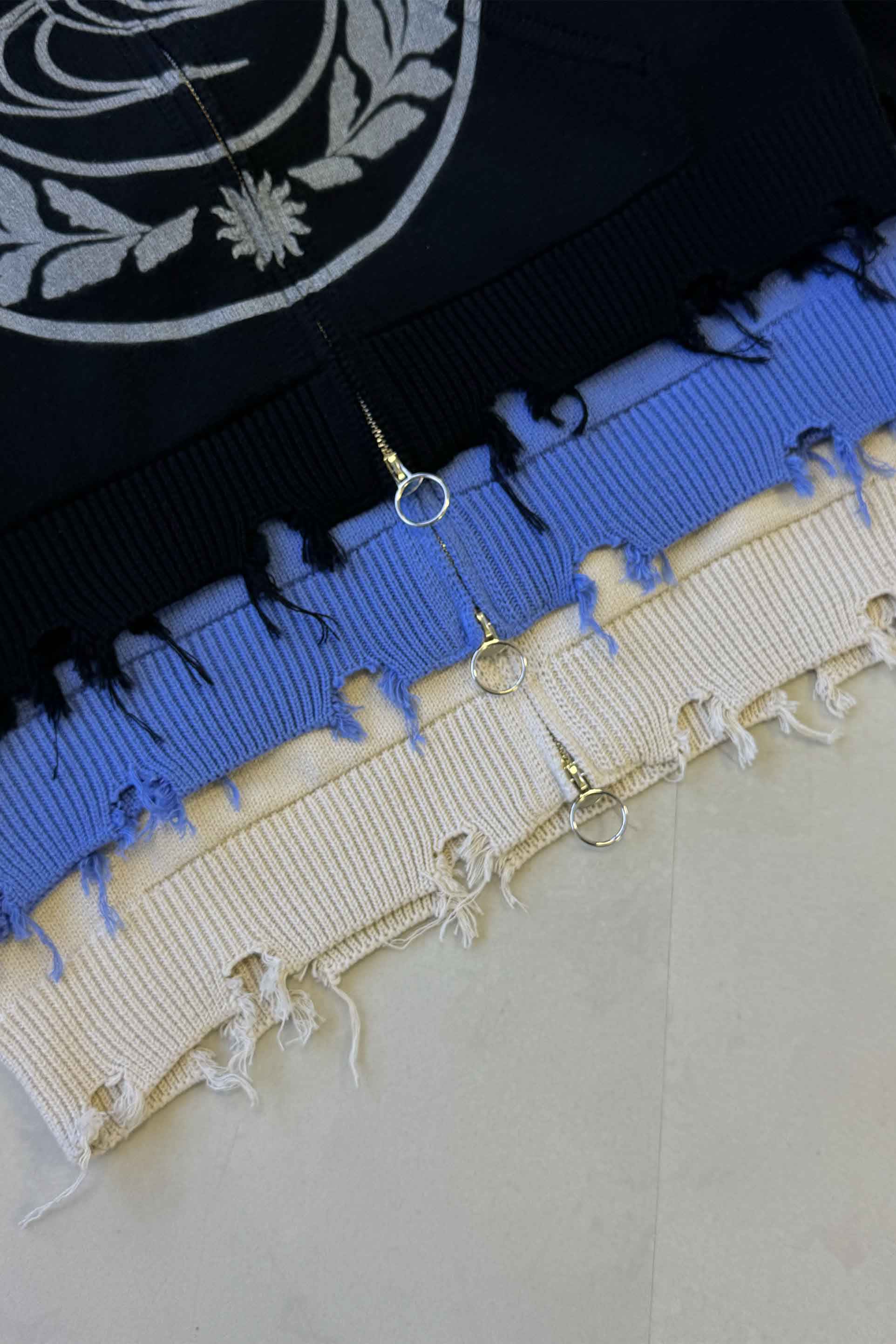 CLG Blue Knit Zipper - Image 10
