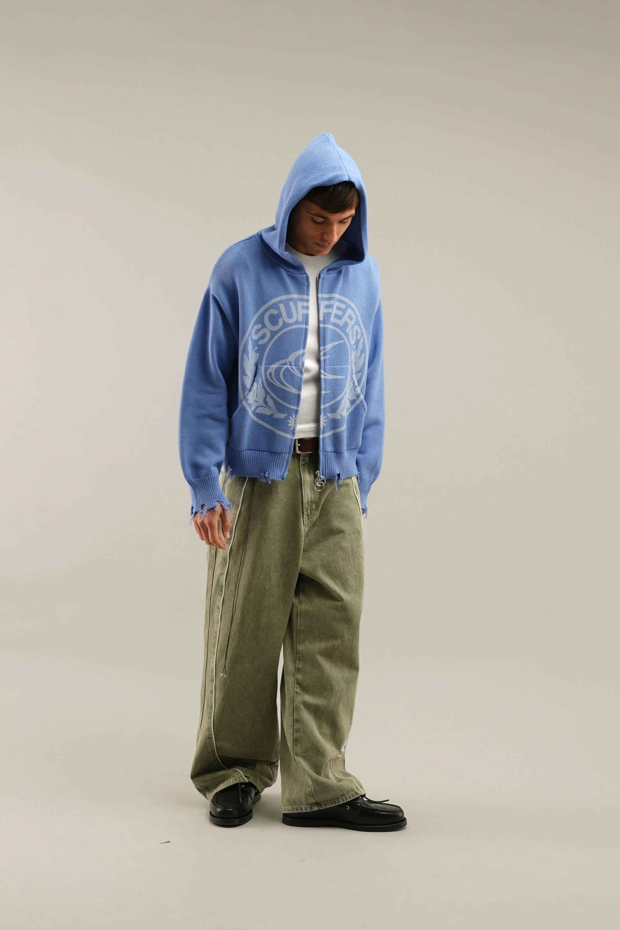 CLG Blue Knit Zipper - Image 3
