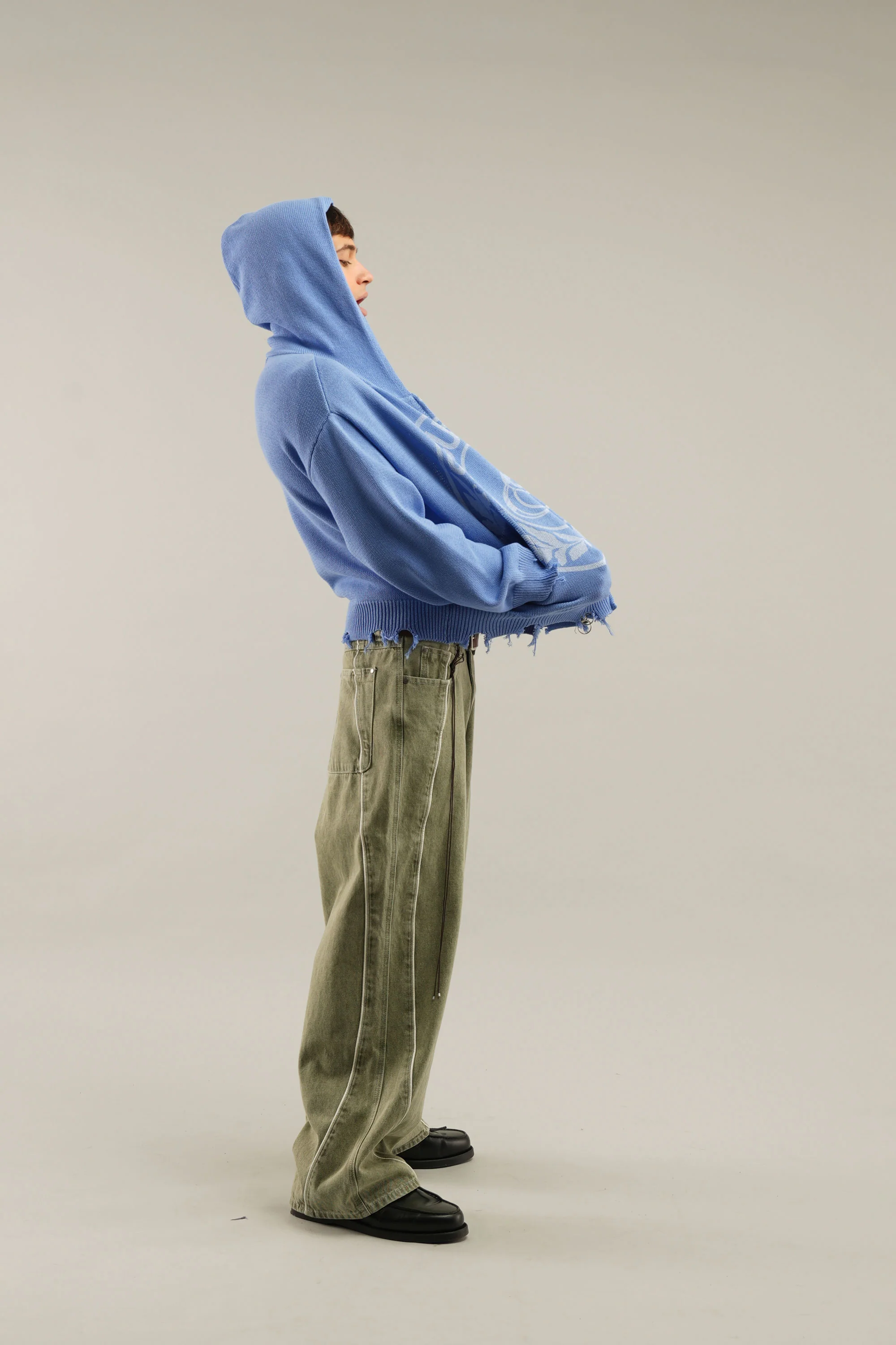 CLG Blue Knit Zipper - Image 5