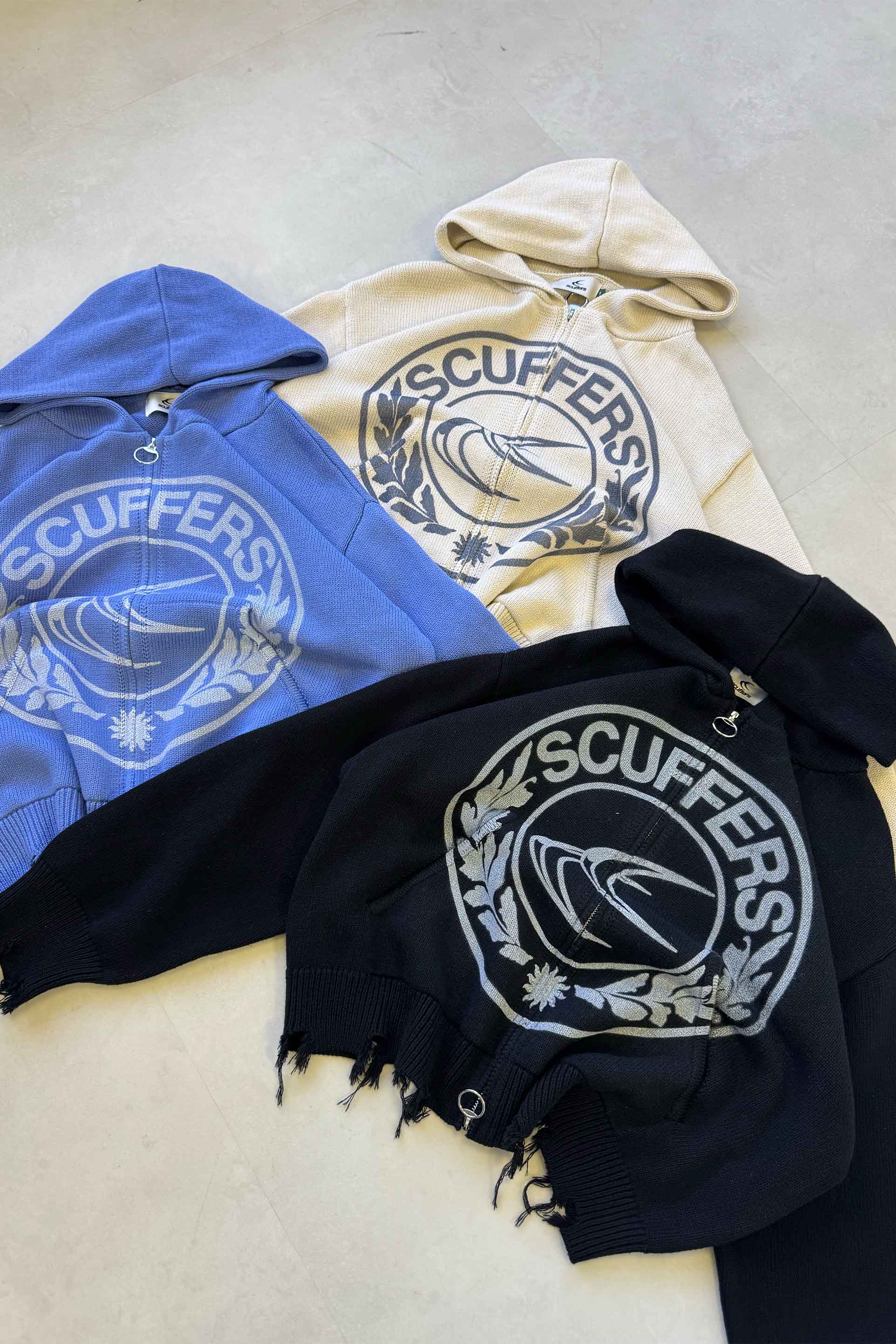 CLG Blue Knit Zipper - Image 9