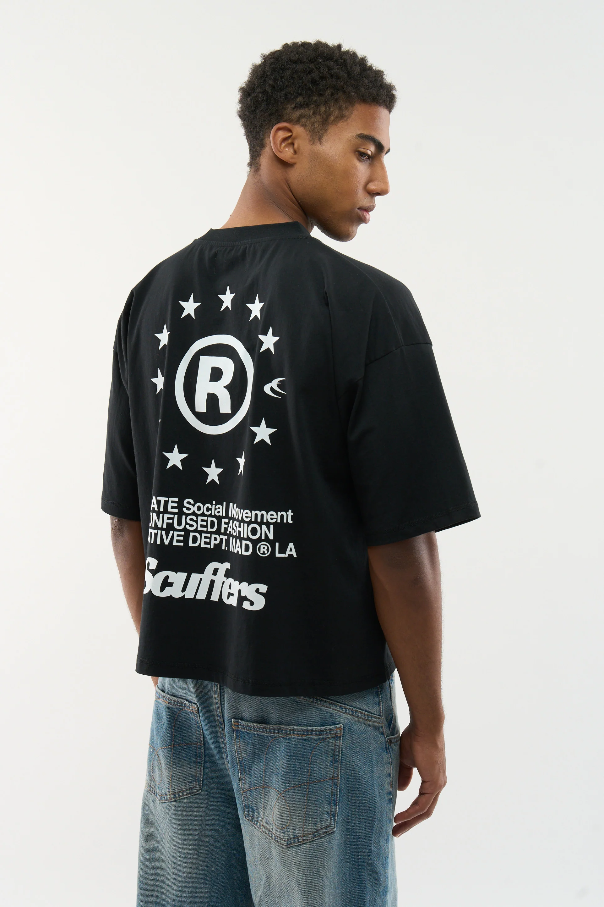 Confused Black T-Shirt - Image 4