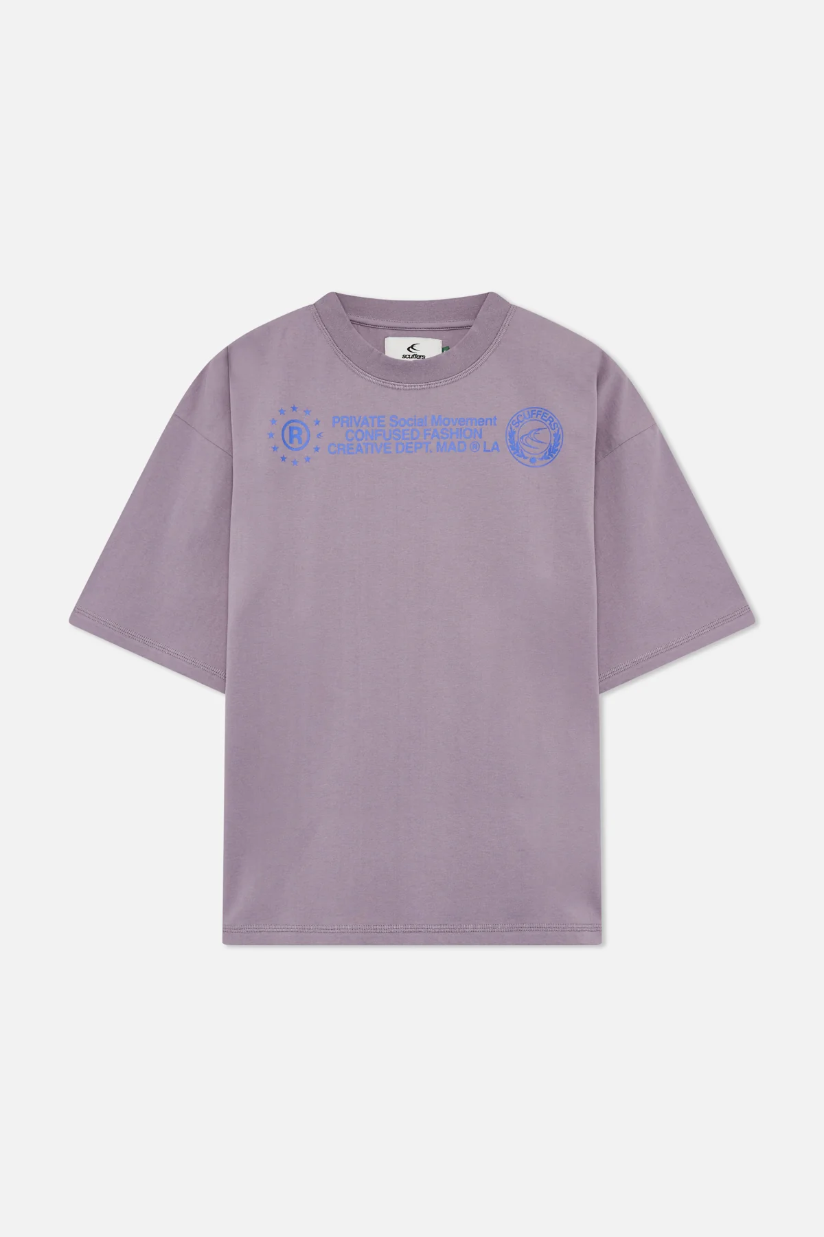 Confused Dusty Purple T-Shirt - Image 3