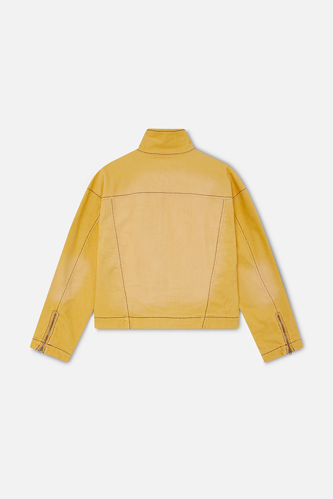 Corduroy Flared Yellow Jacket - Image 7
