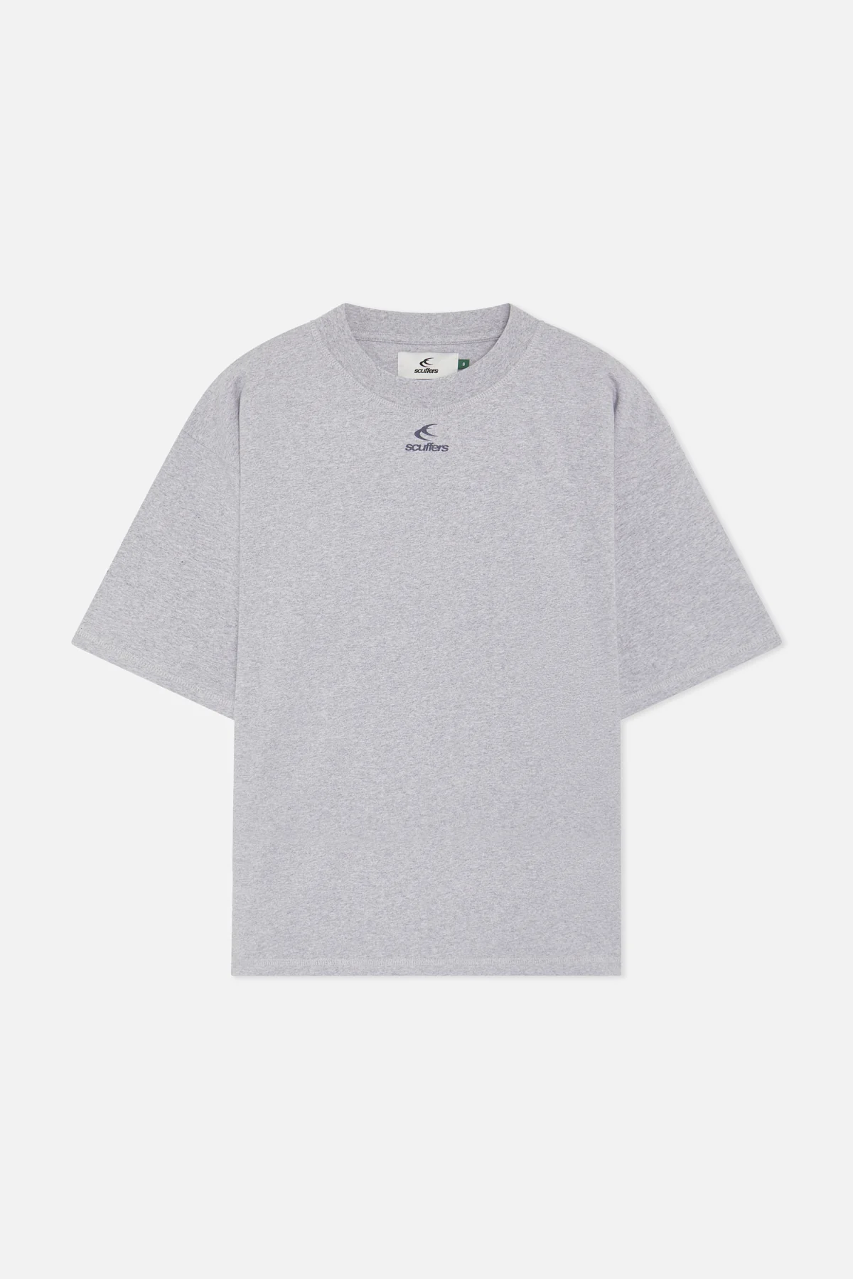 Costa Grey Melange T-Shirt - Image 3