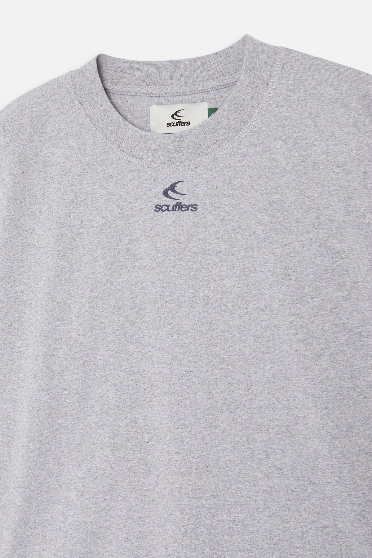 Costa Grey Melange T-Shirt - Image 5
