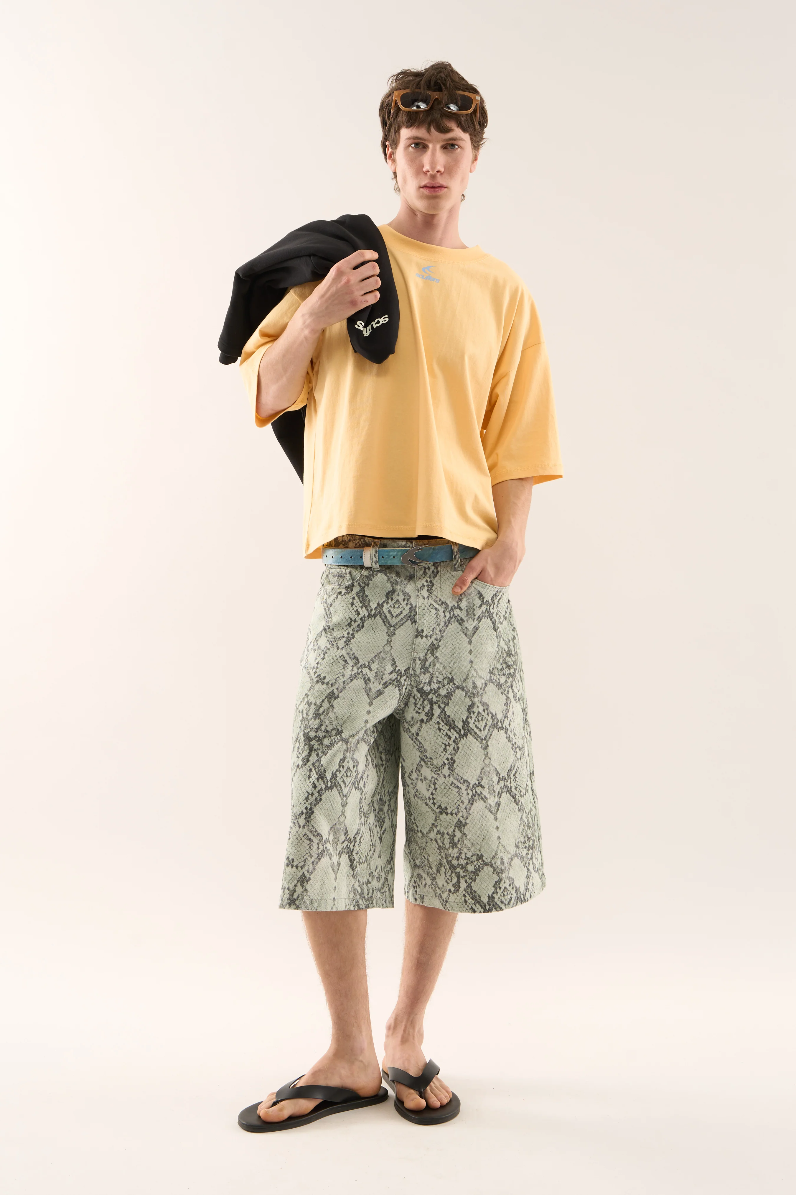 Costa Yellow T-Shirt - Image 2