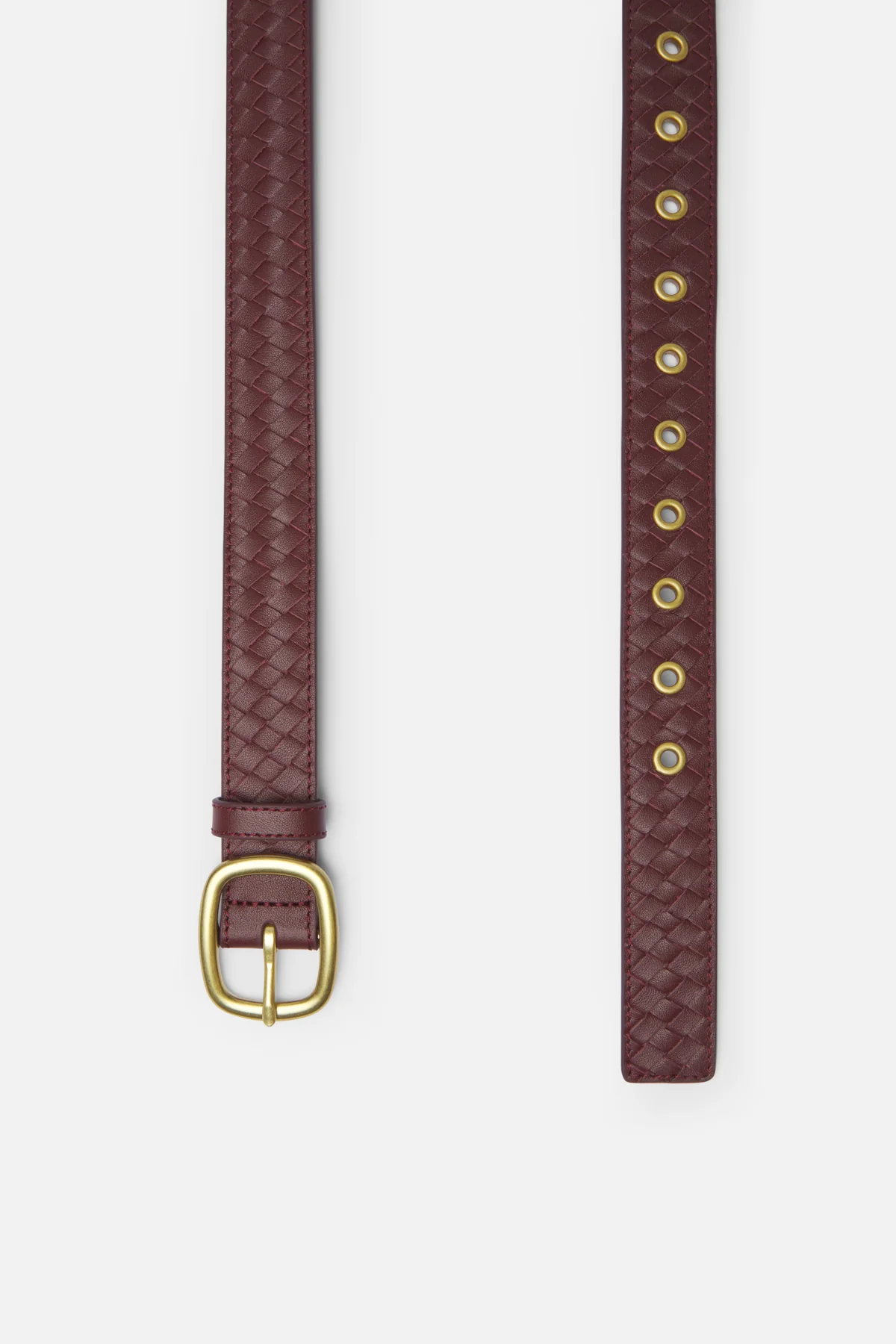 Country Burgundy Belt - Image 3