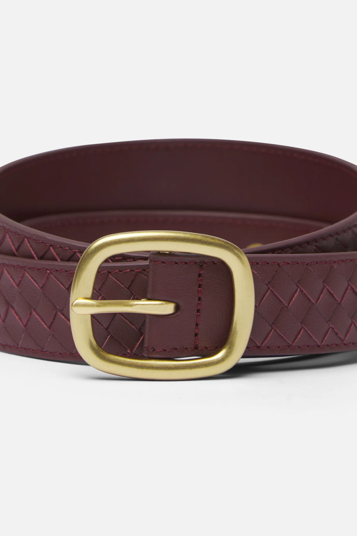 Country Burgundy Belt - Image 4