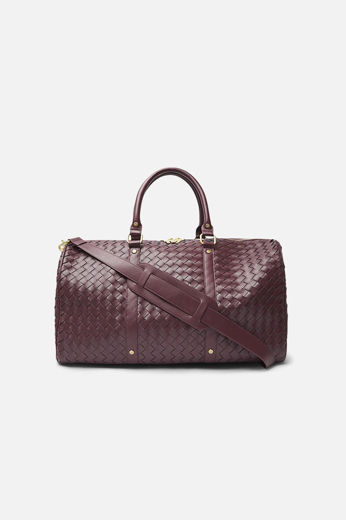 Country Burgundy Duffle Bag - Image 3