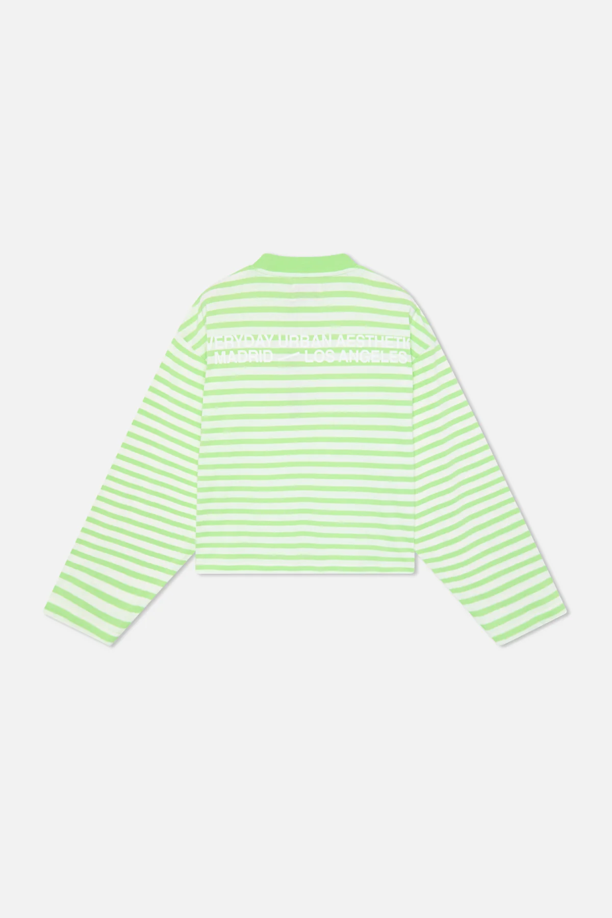 Curator Green & White Longsleeve - Image 3