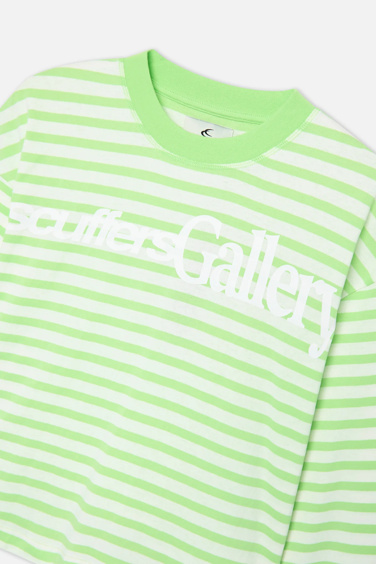 Curator Green & White Longsleeve - Image 8