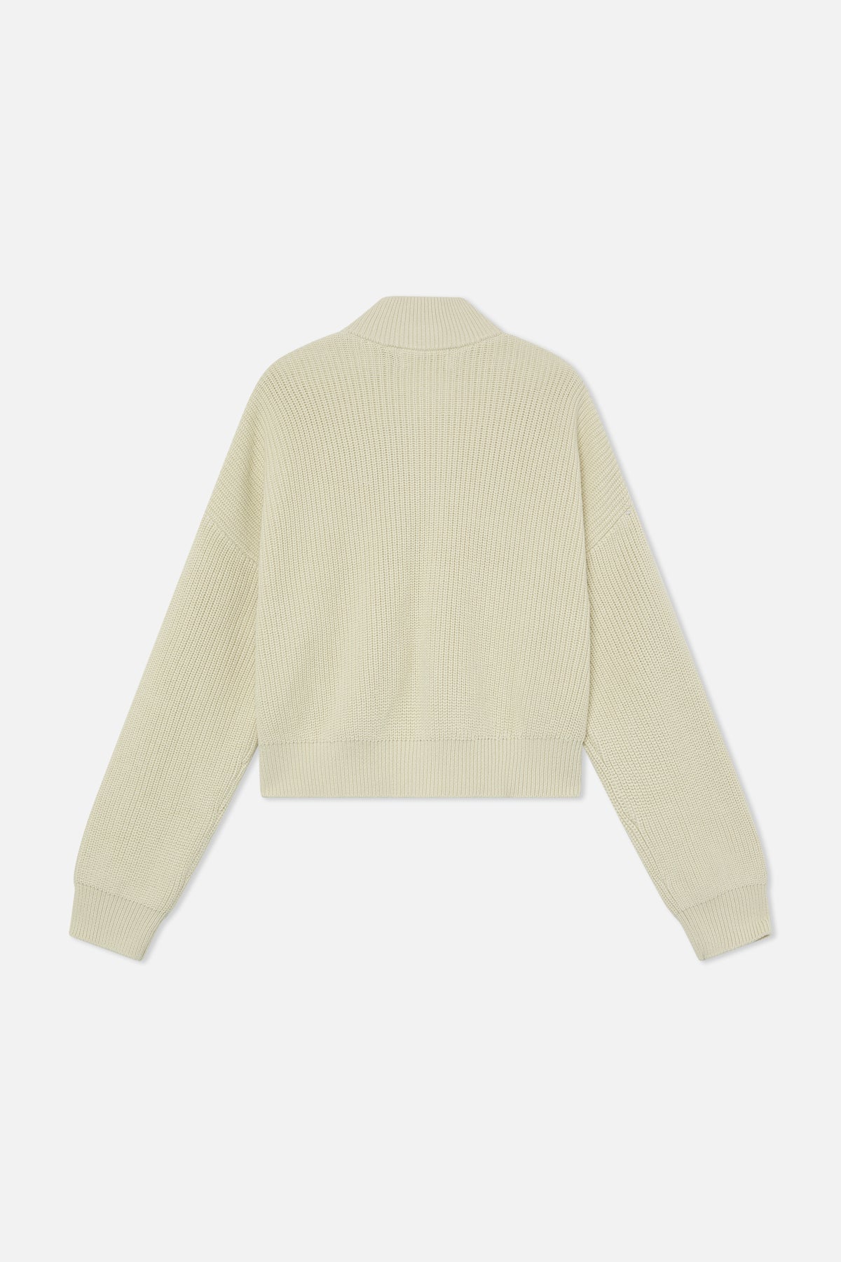 Delore Ecru Knit Zipper - Image 6