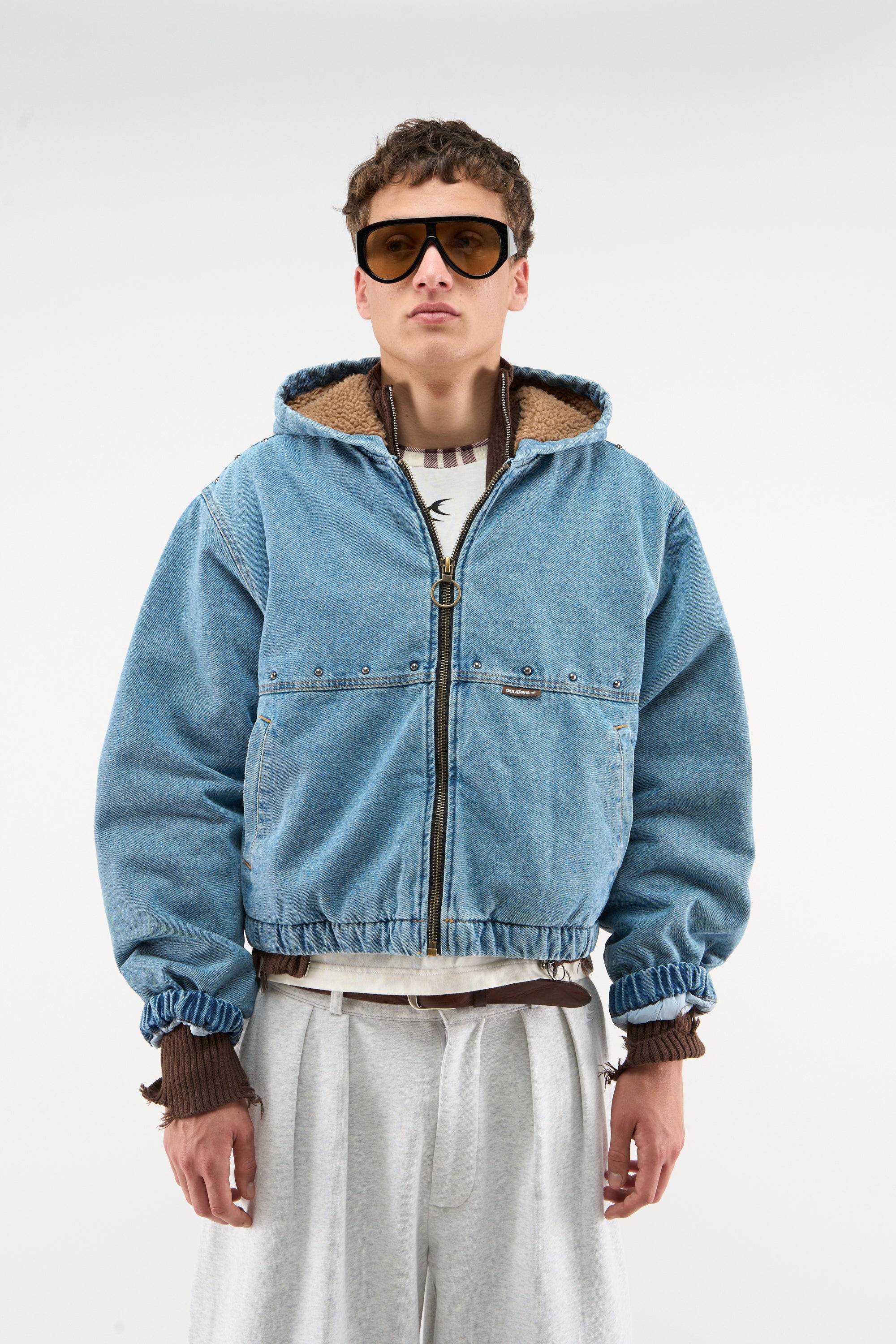Denim Blue Work Jacket - Image 4