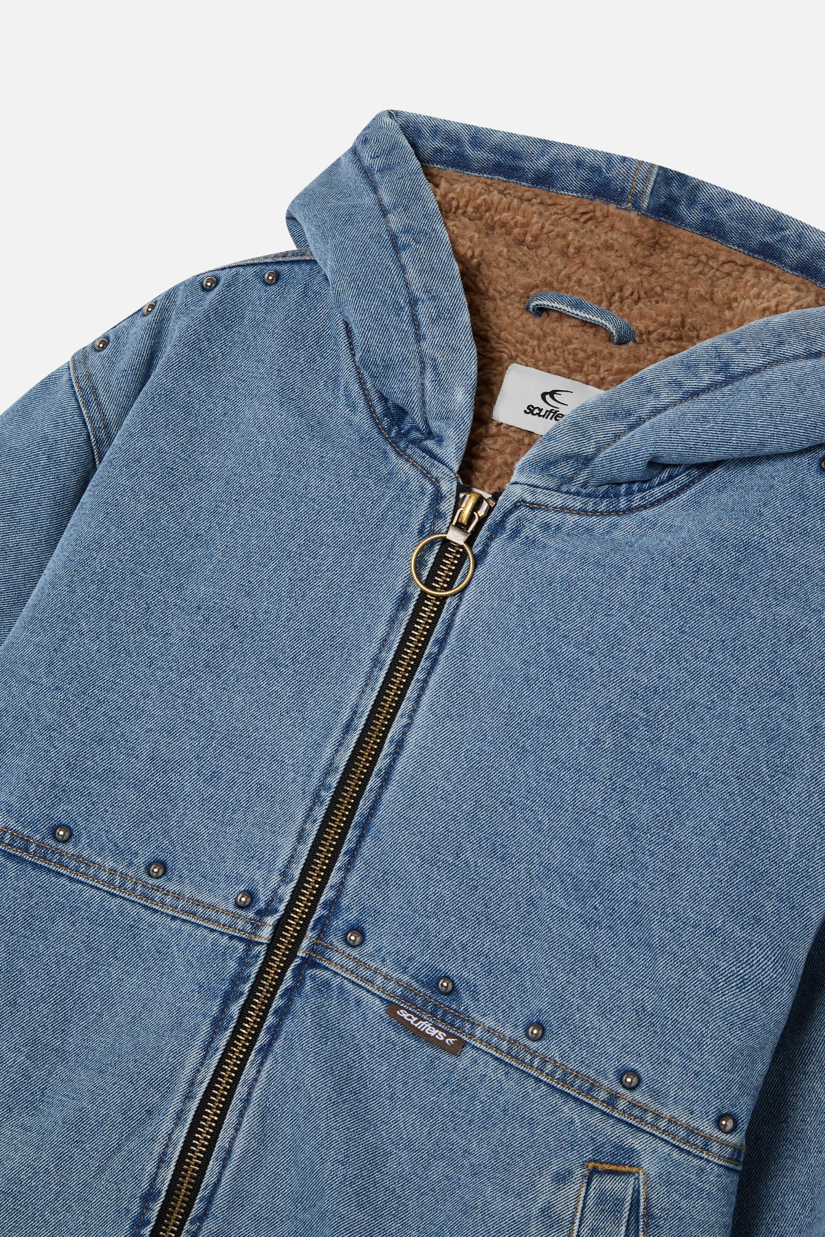Denim Blue Work Jacket - Image 7