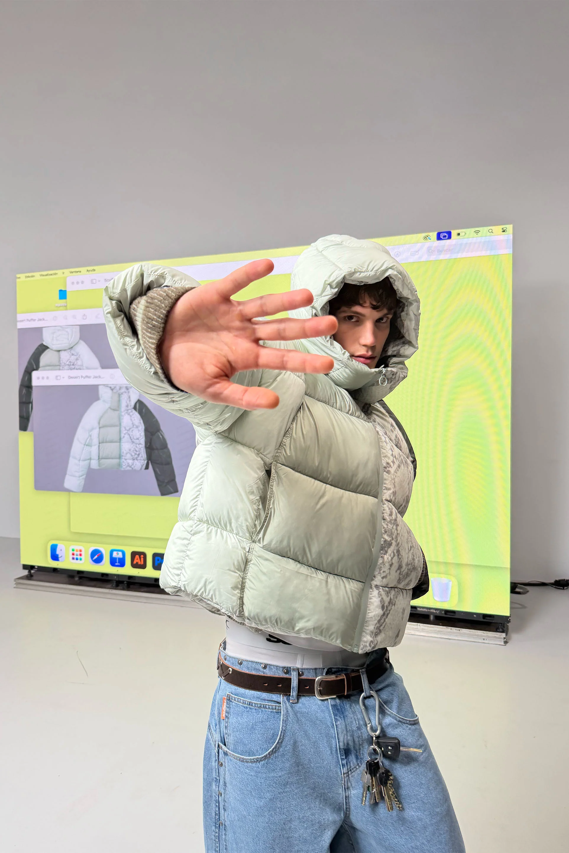 Desert Puffer Jacket - Image 5