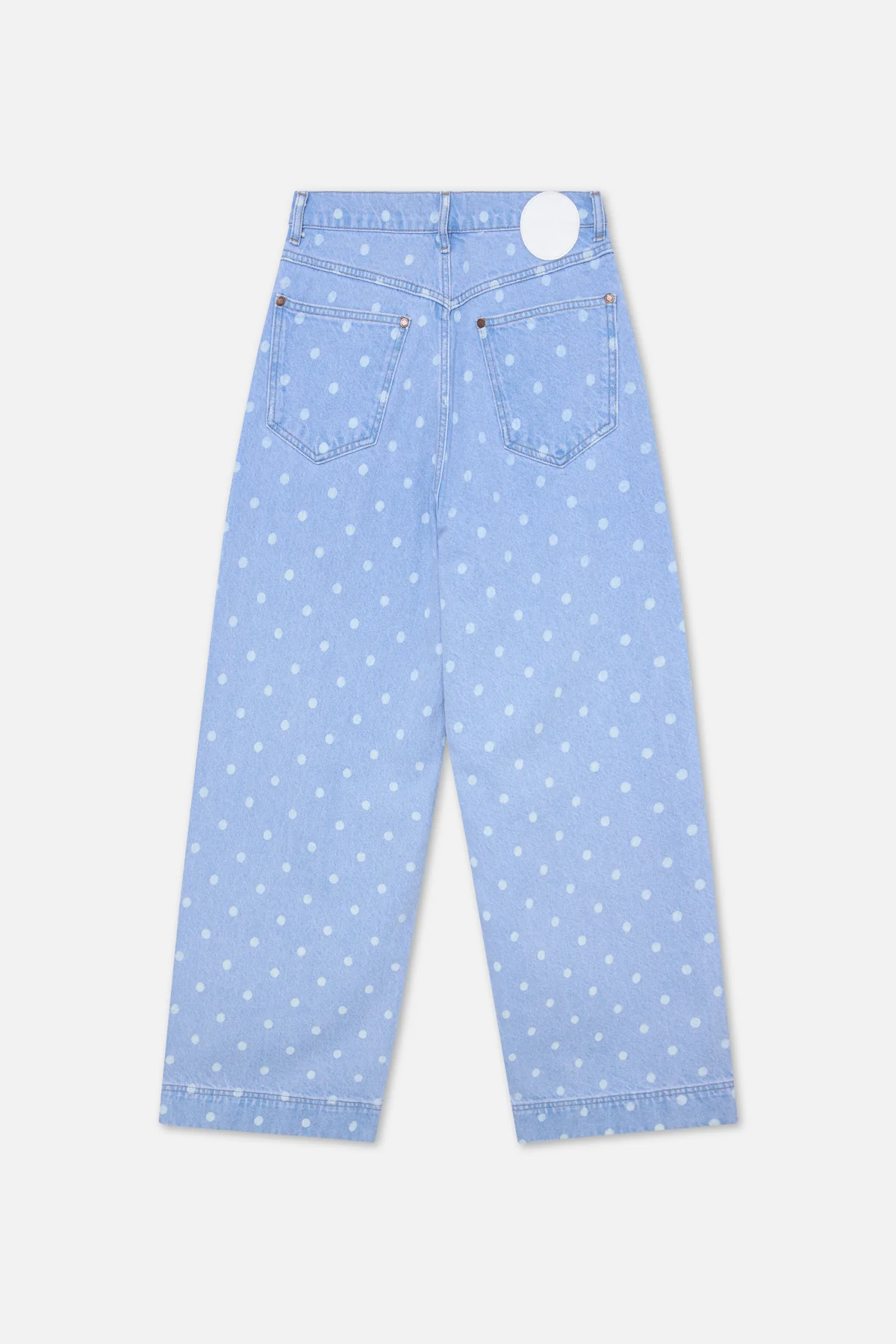 Dots Light Blue Pants - Image 7