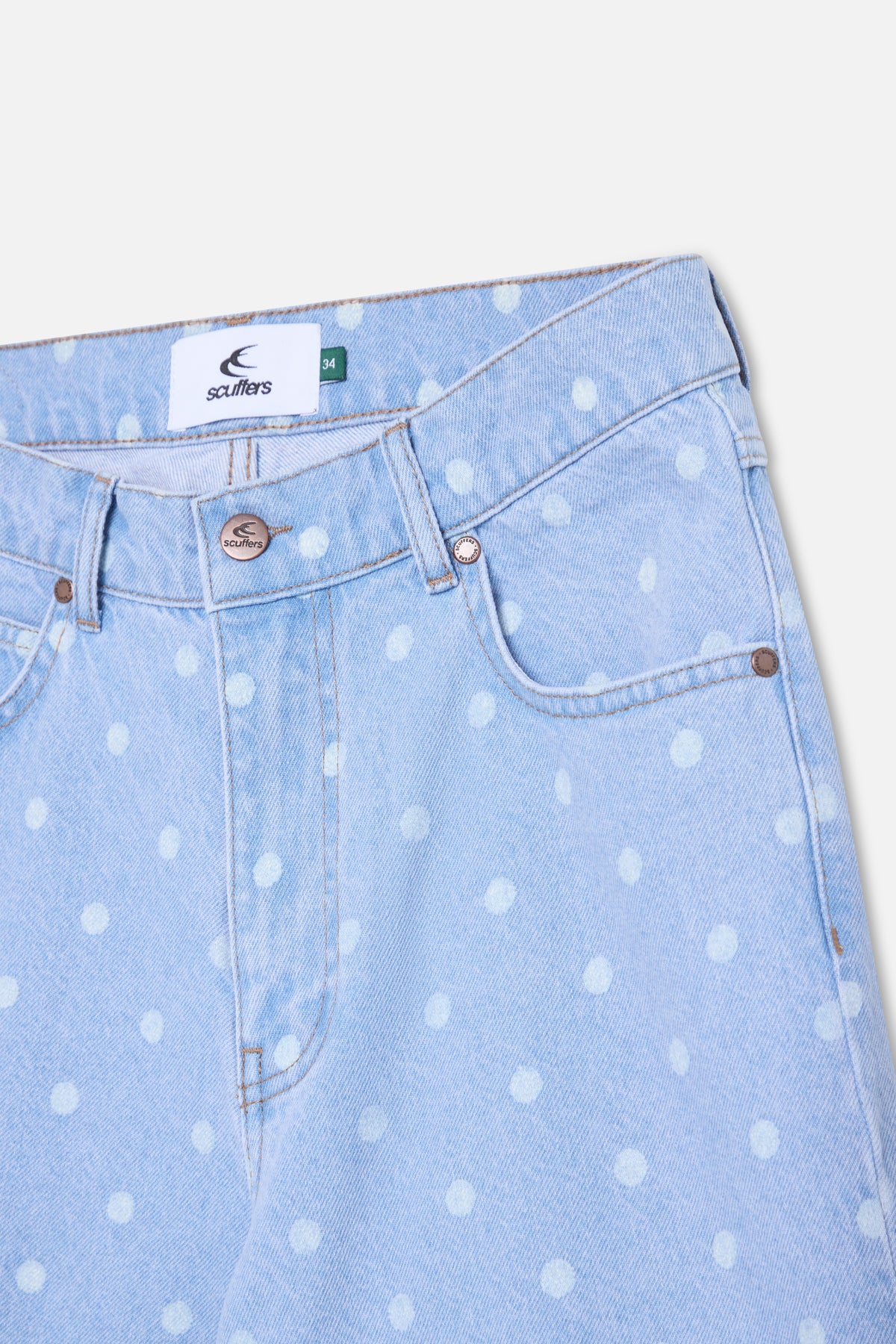 Dots Light Blue Pants - Image 8