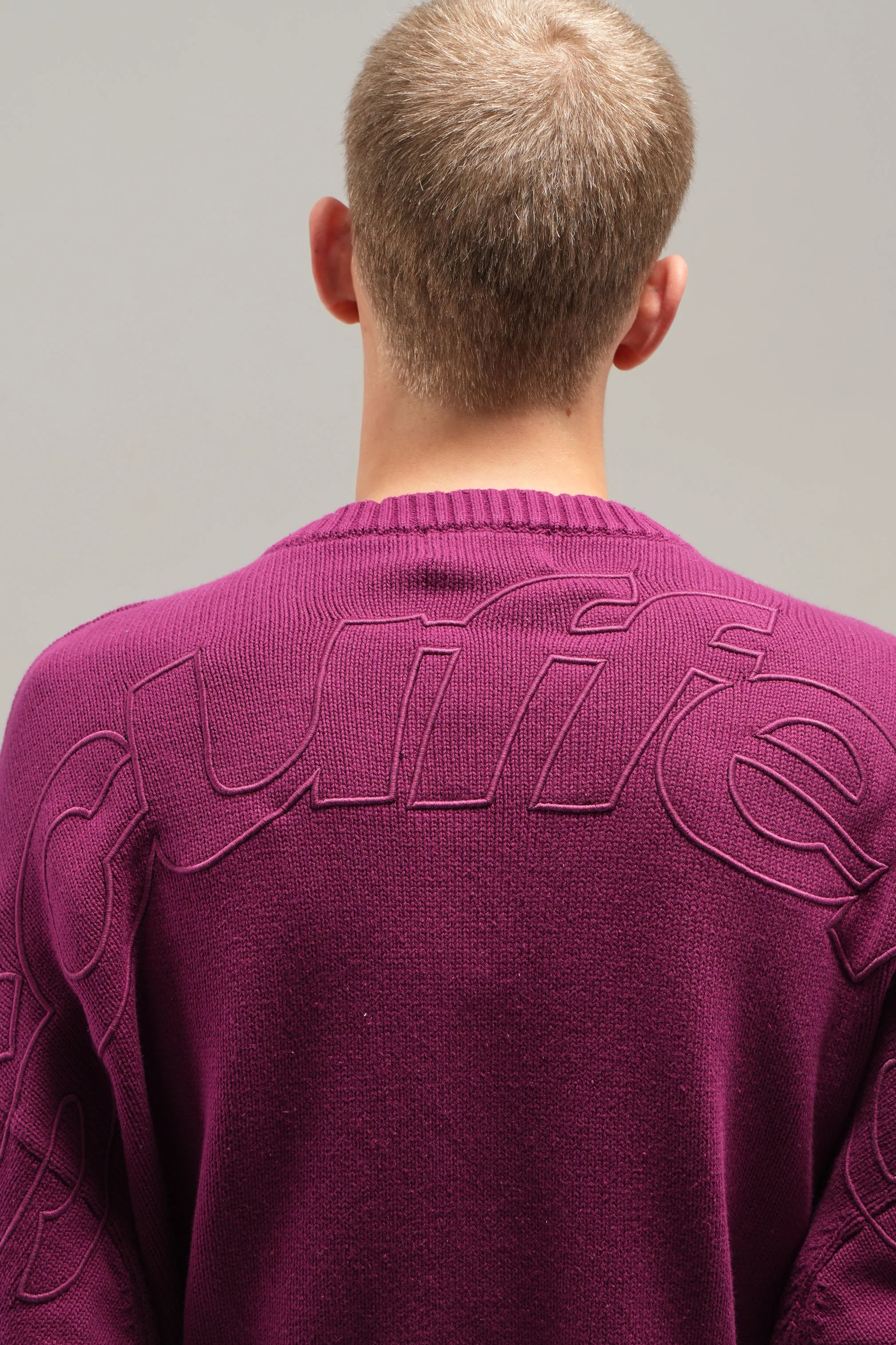 Double Burgundy Knit - Image 2