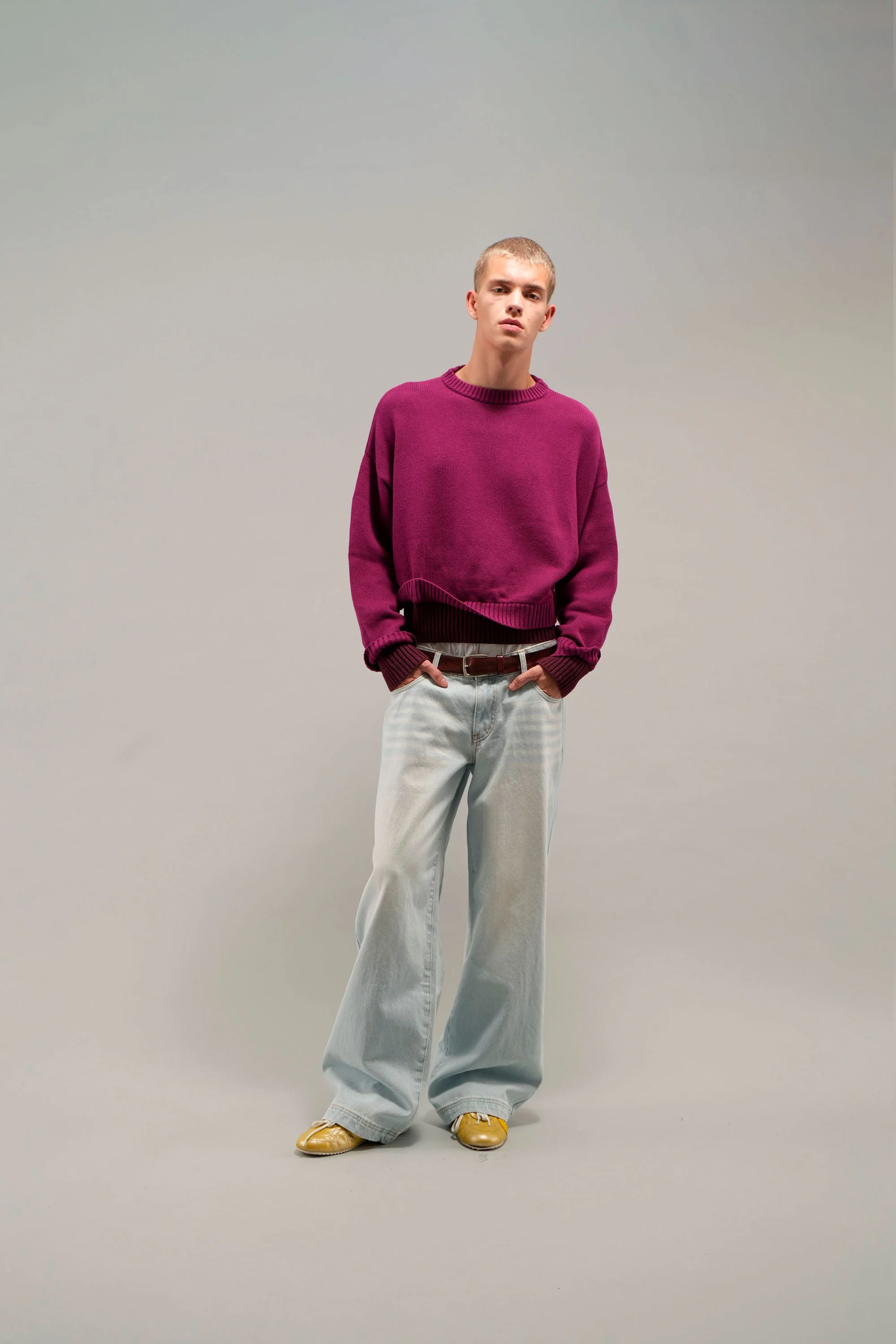 Double Burgundy Knit - Image 4