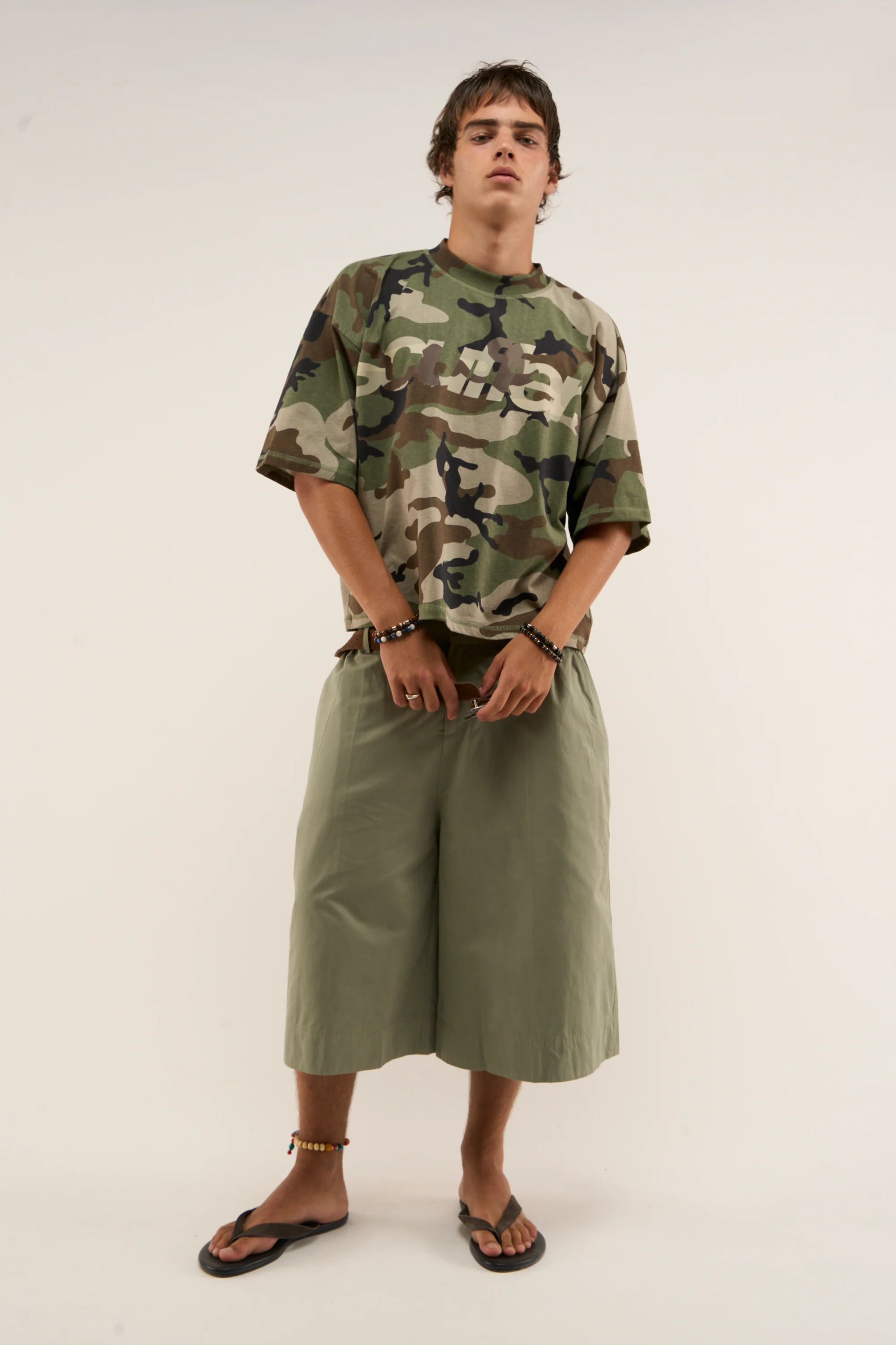Double Camo Green T-Shirt - Image 3