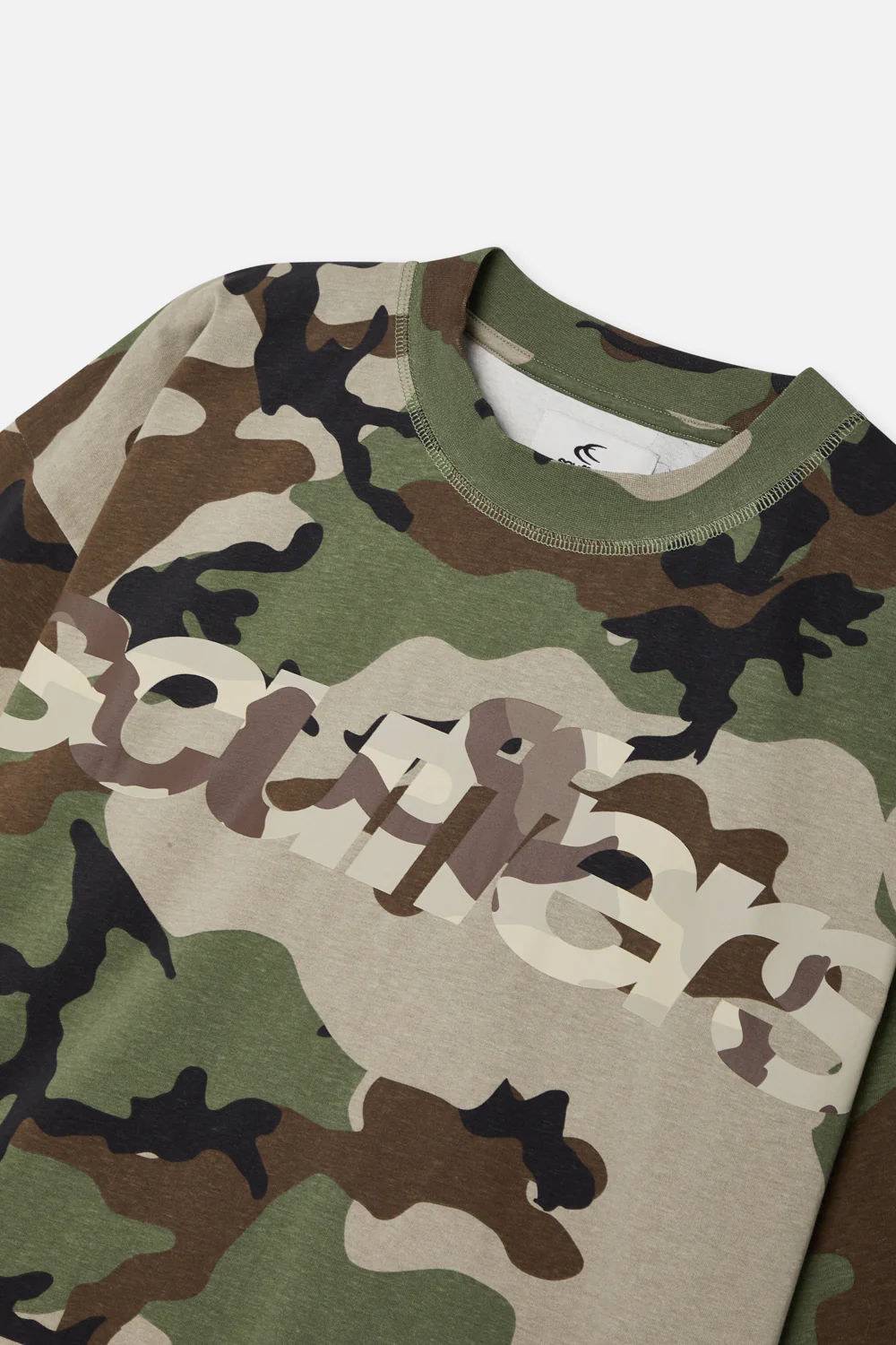 Double Camo Green T-Shirt - Image 7