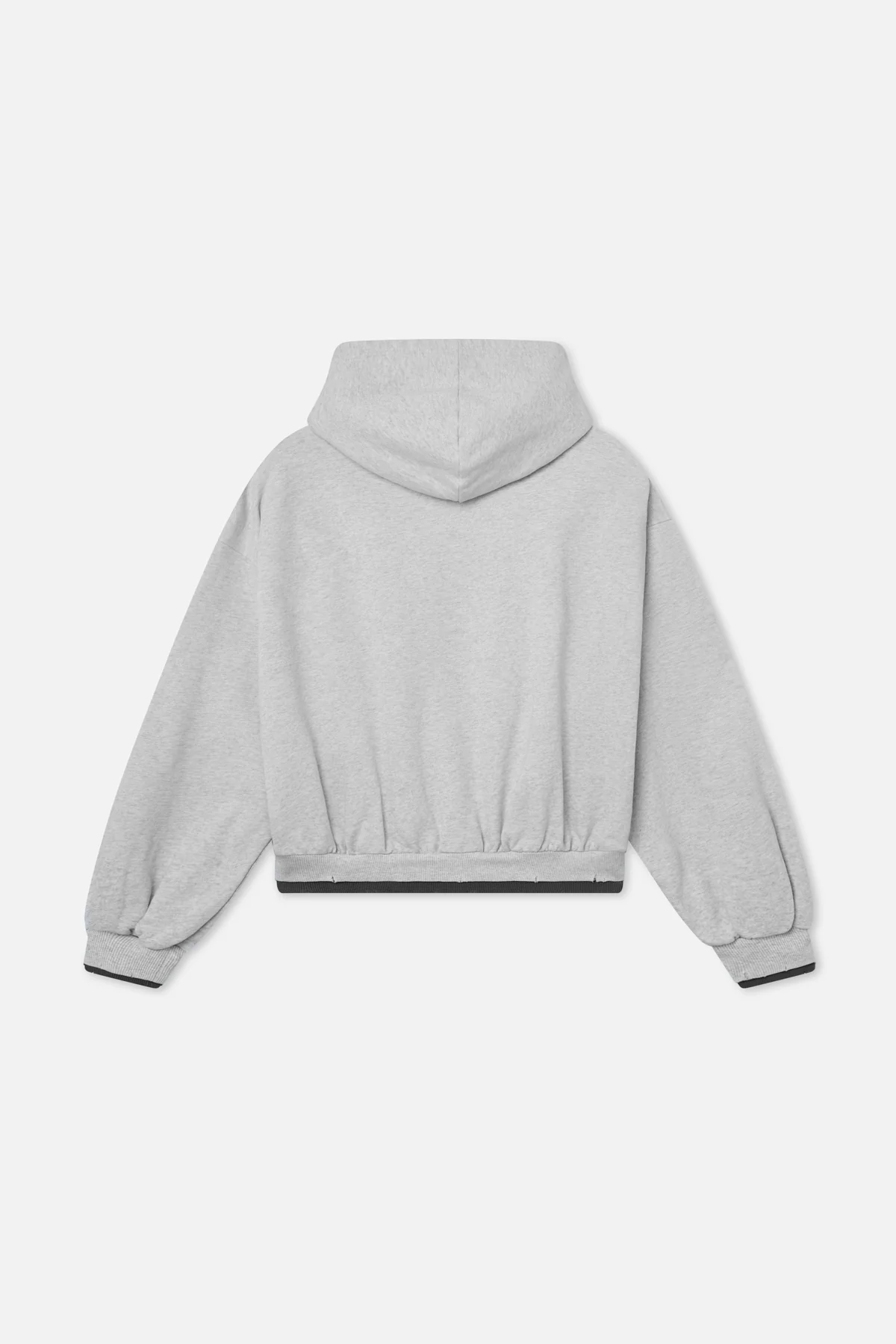 Double Light Grey Hoodie - Image 6