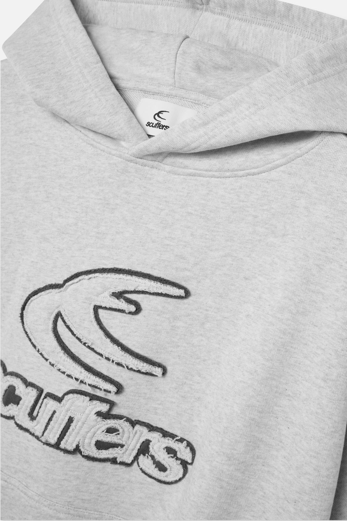 Double Light Grey Hoodie - Image 7