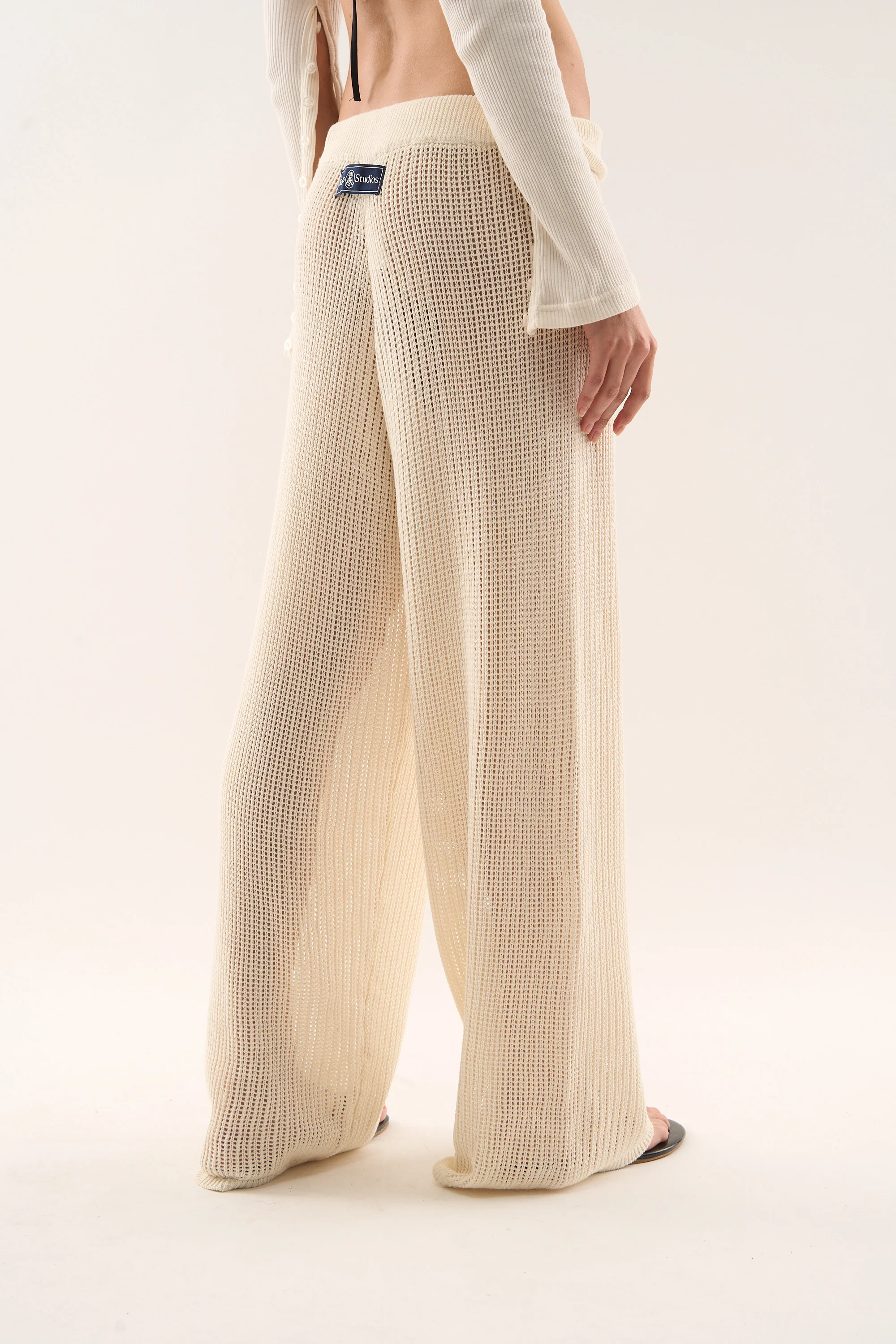 Double Moon Ecru Pants - Image 4