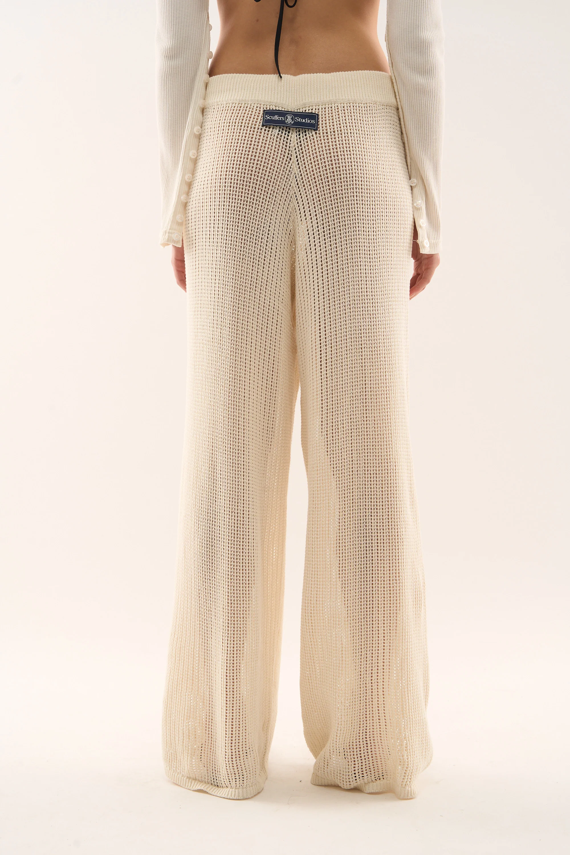 Double Moon Ecru Pants - Image 9