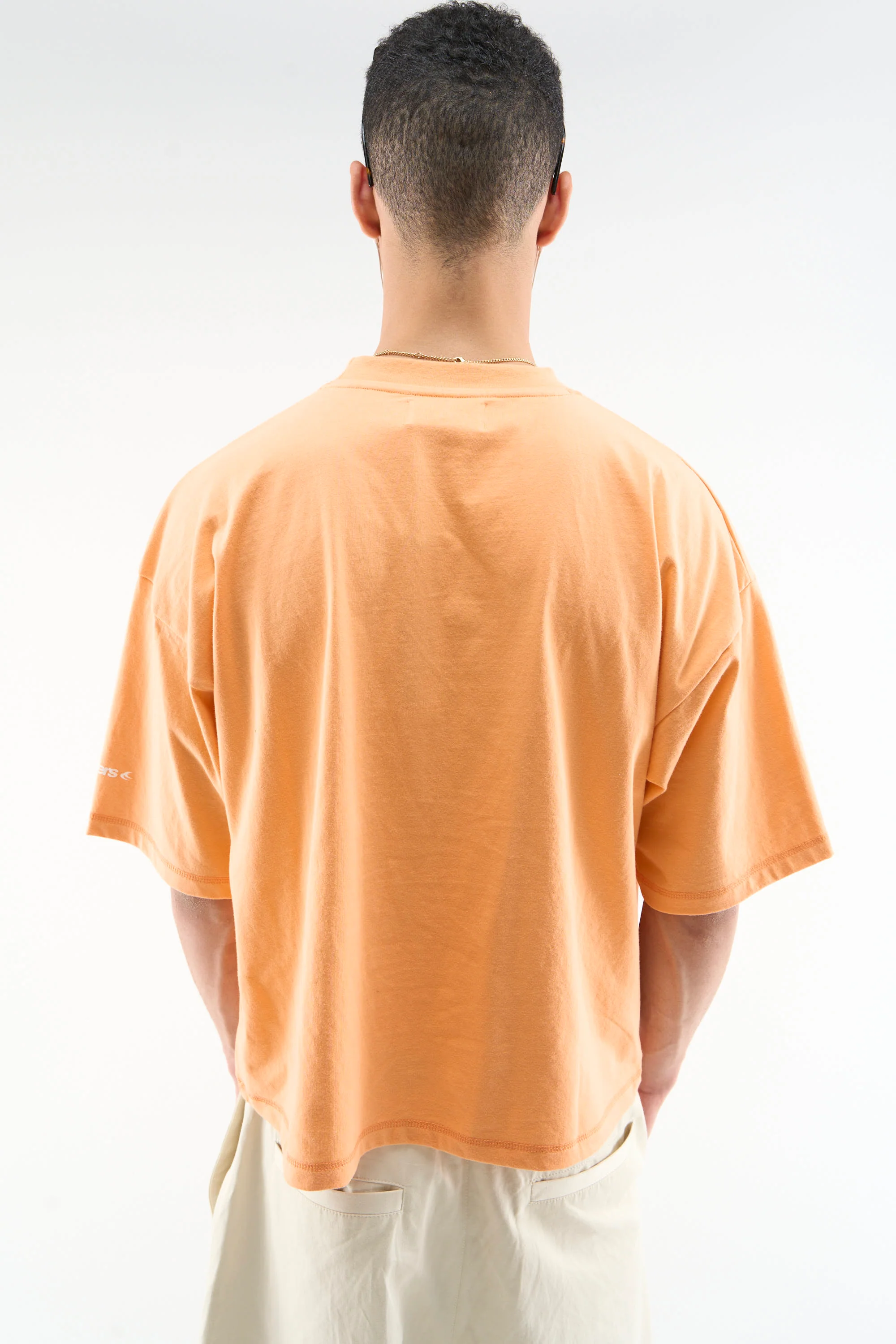 Earphones Orange T-Shirt - Image 3