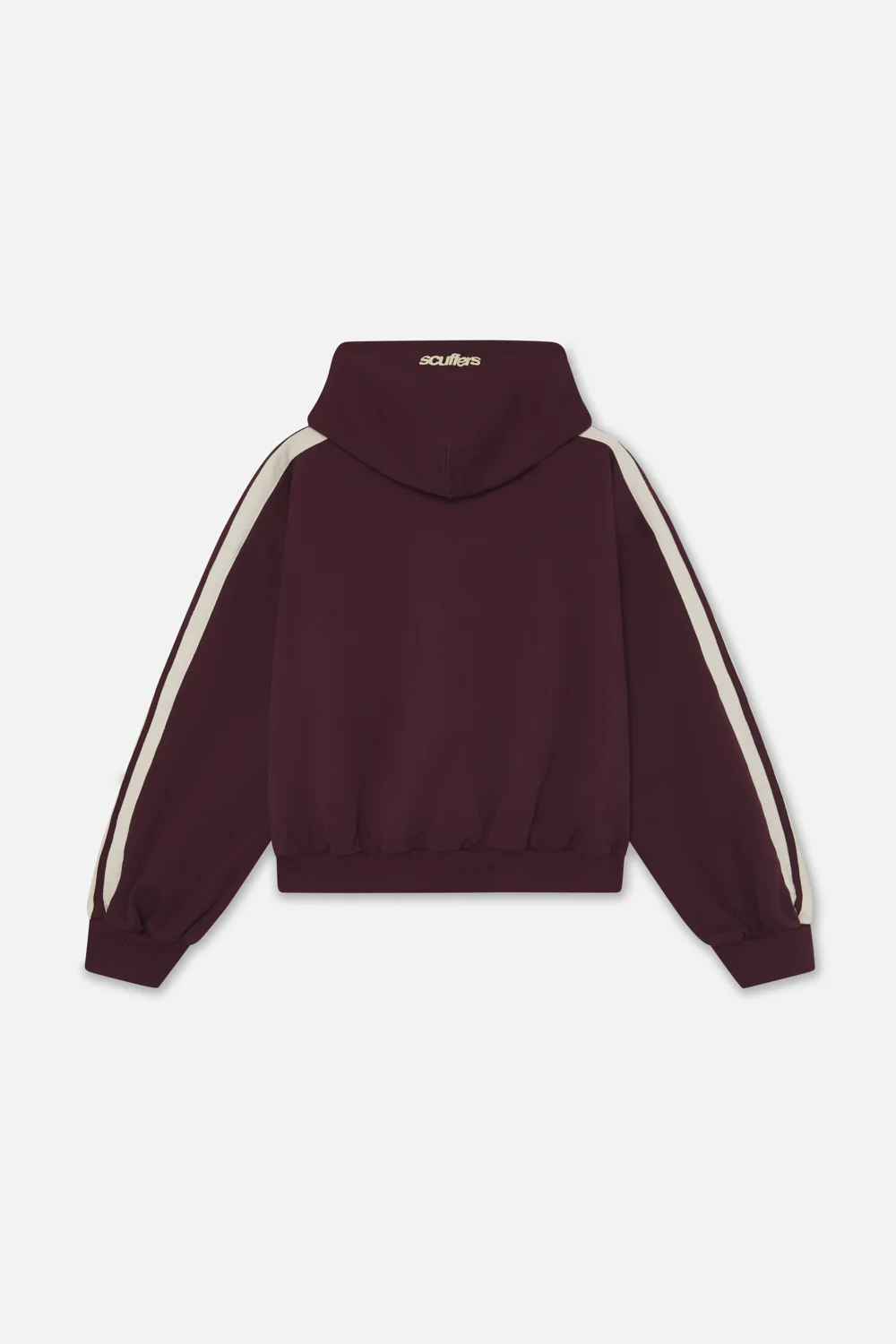 Effortless Burgundy Hoodie - Image 7