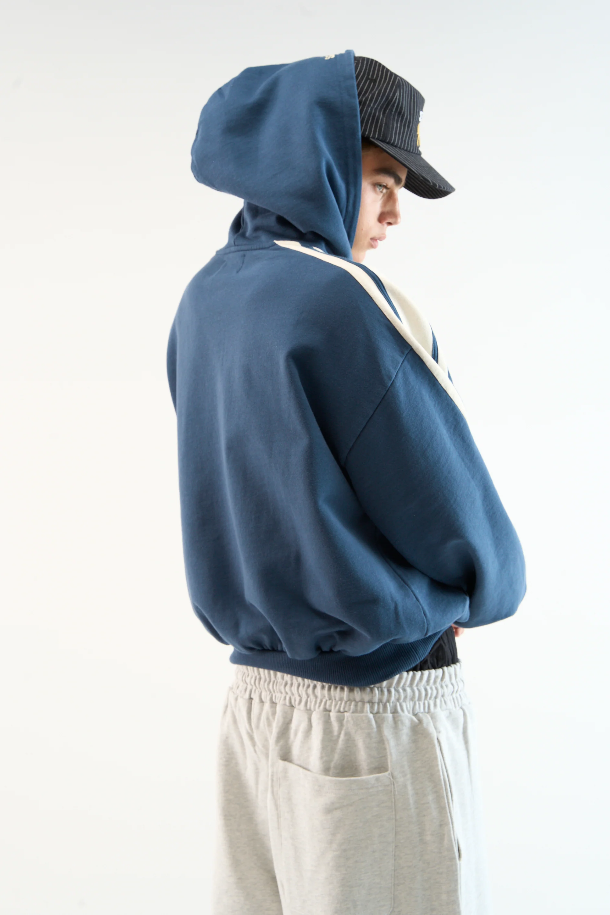 Effortless Blue Hoodie - Image 3