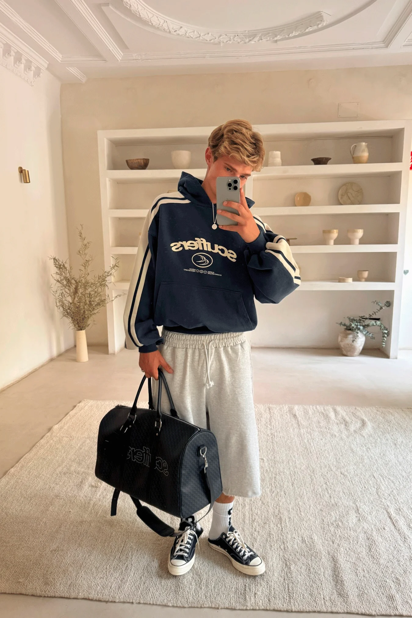 Effortless Blue Hoodie - Image 5