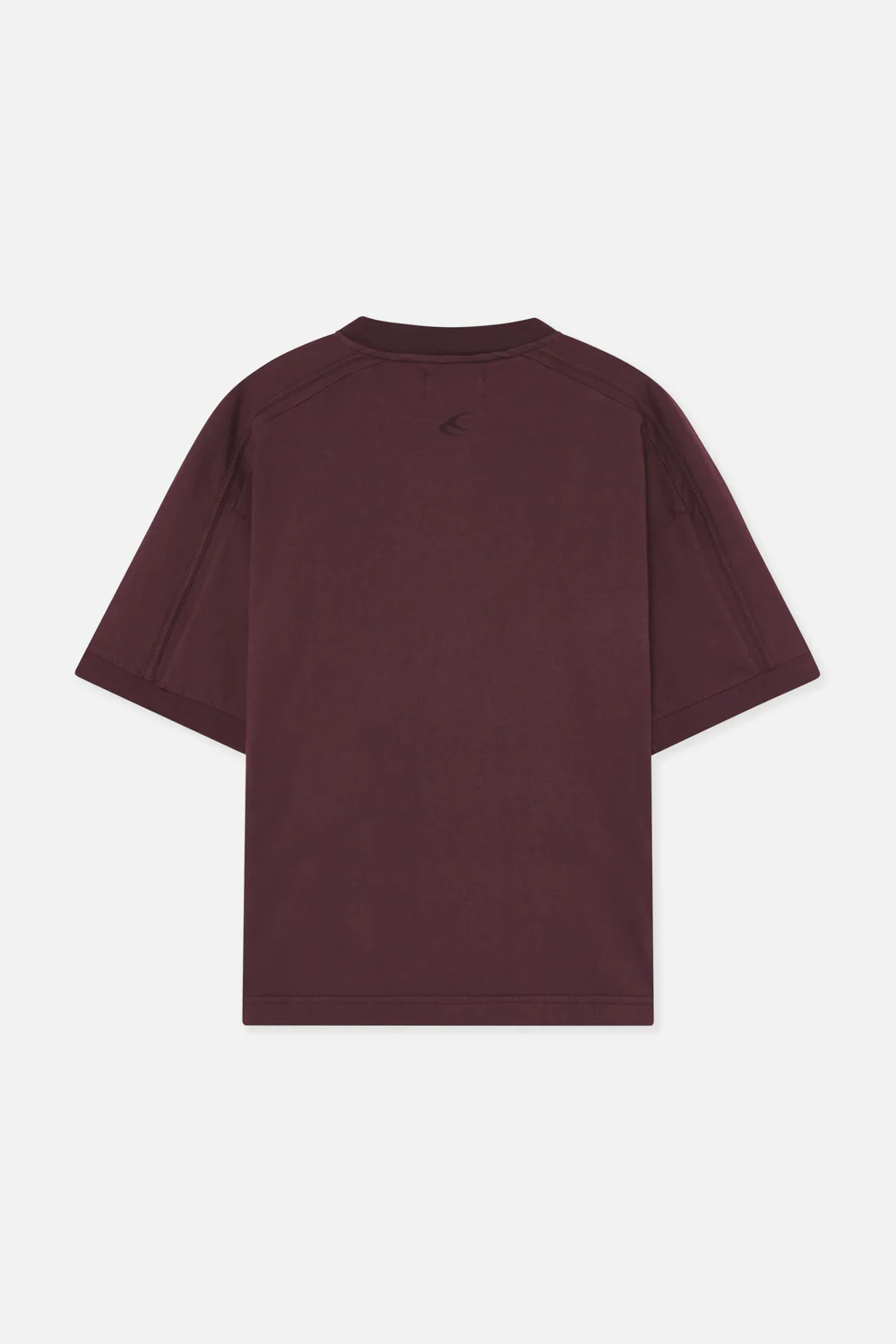 Effortless Total Burgundy T-Shirt - Image 5