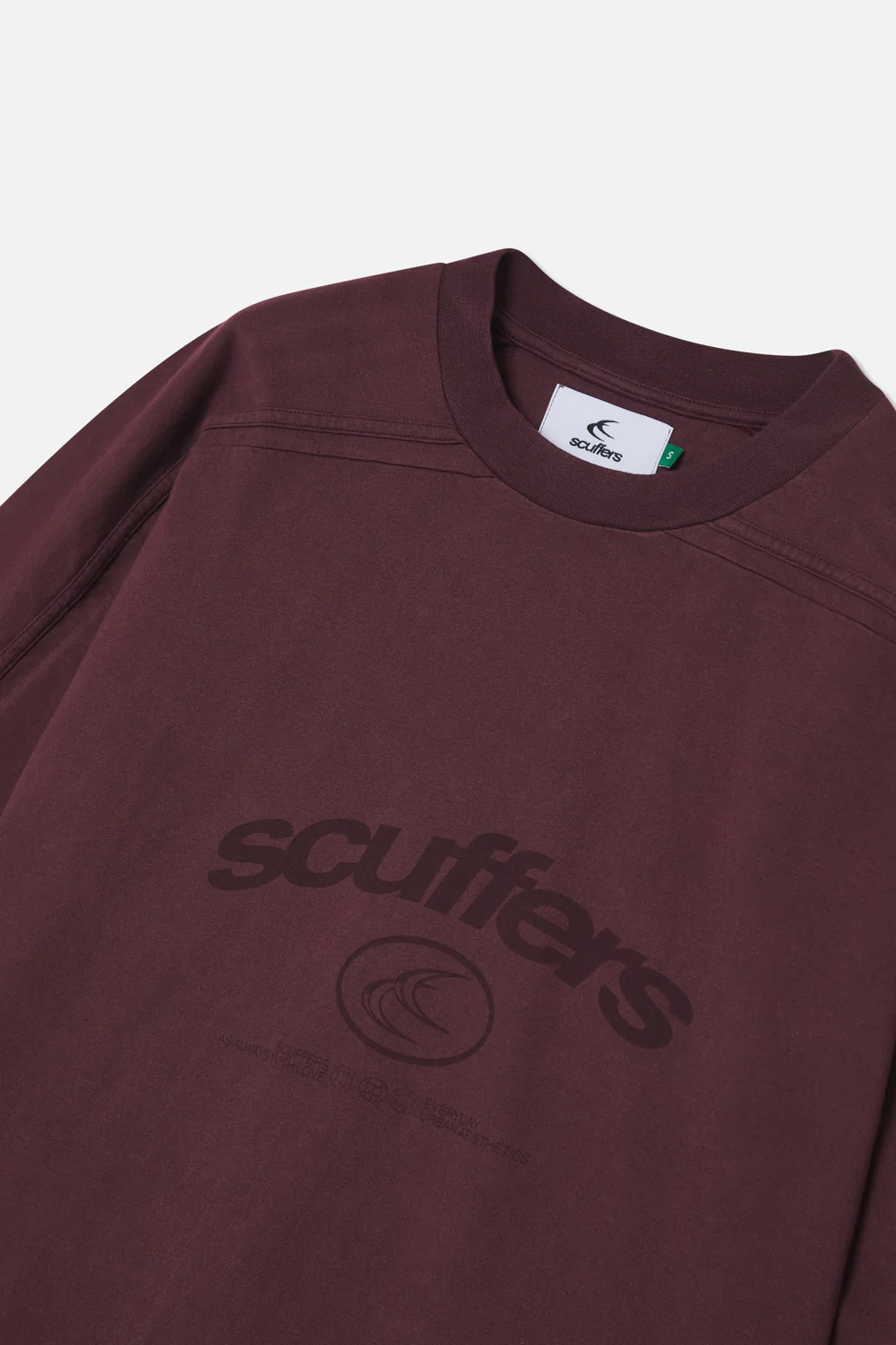 Effortless Total Burgundy T-Shirt - Image 6