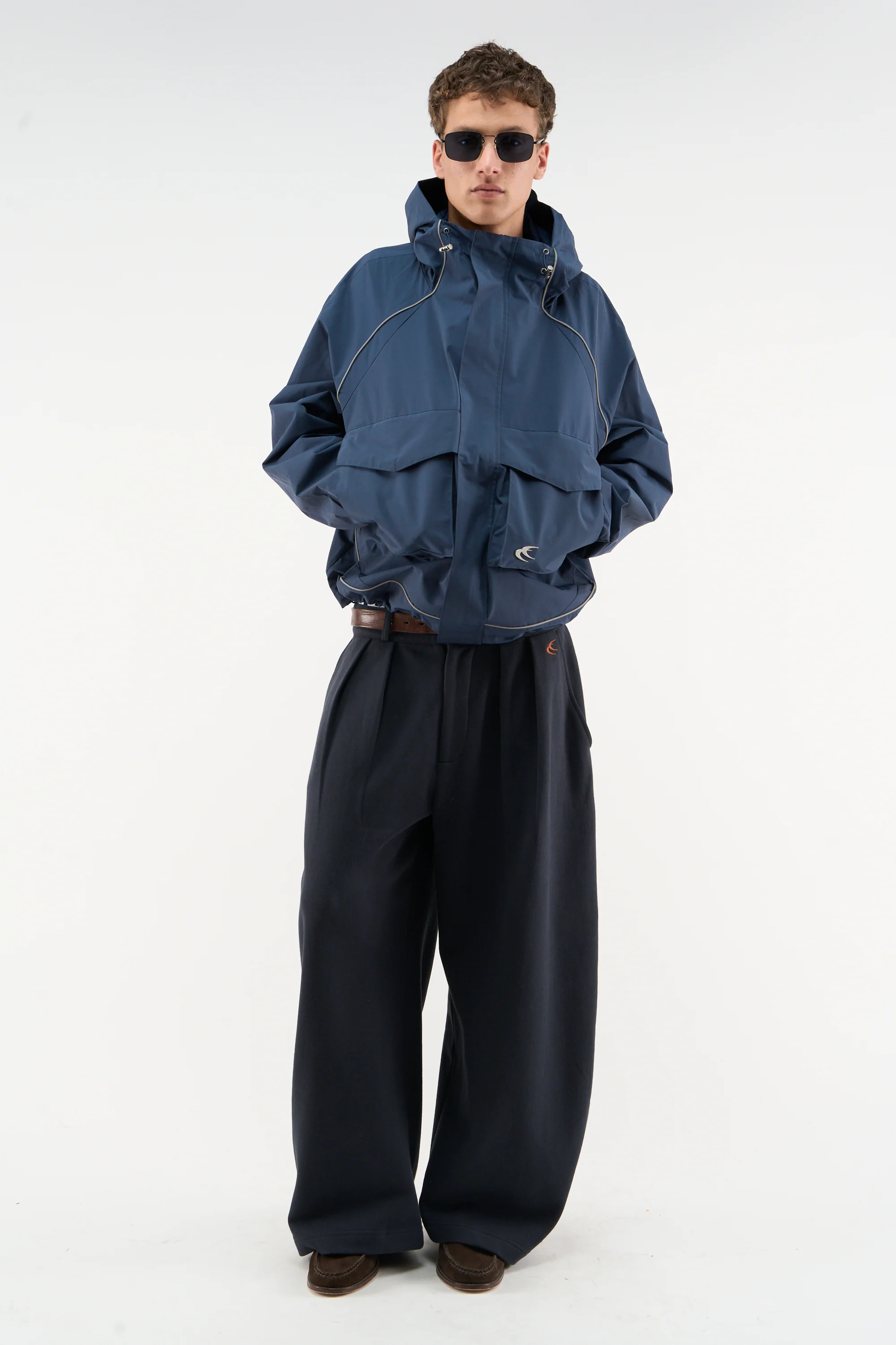 Essential Navy Windbreaker - Image 3