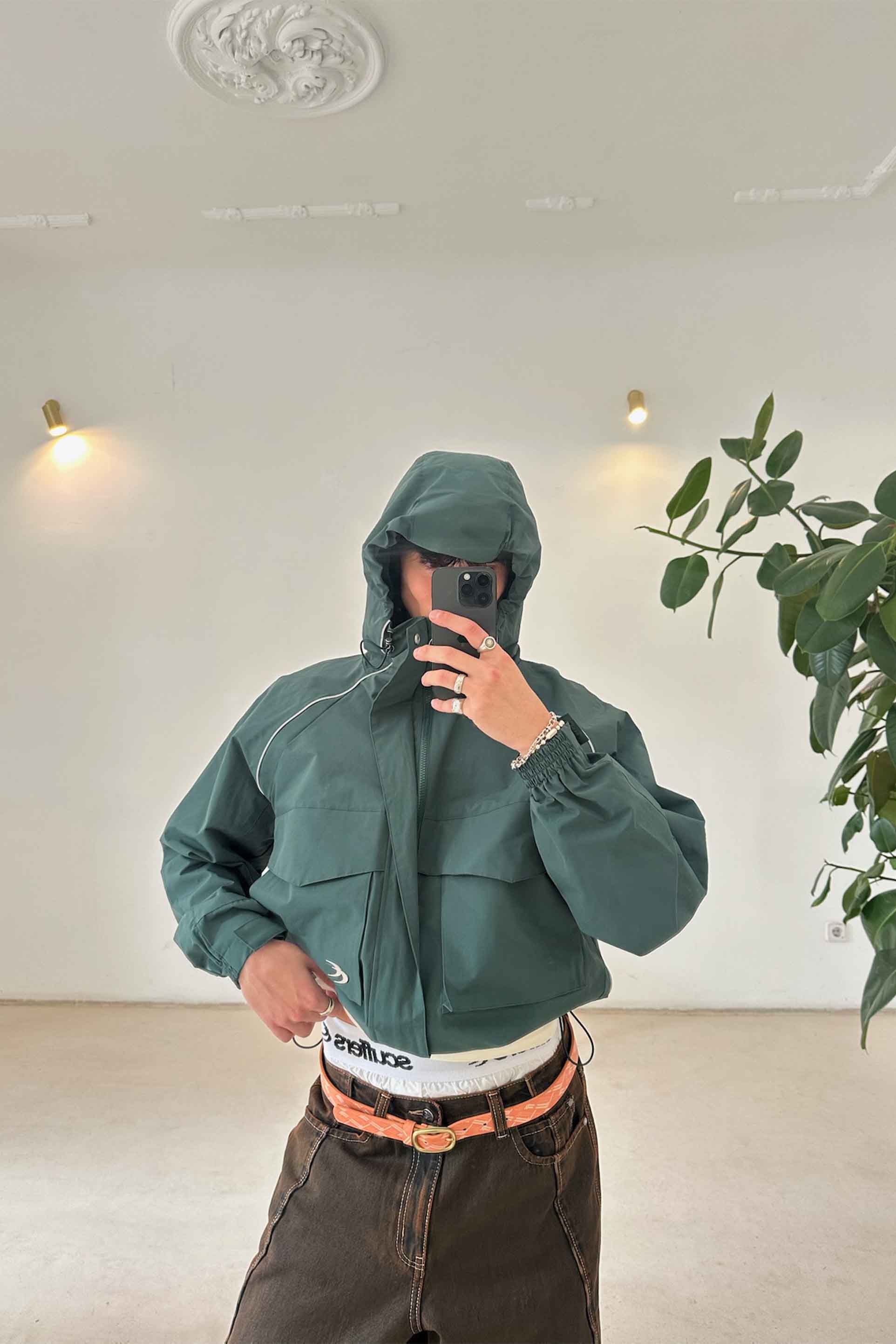 Essential Forest Windbreaker - Image 4
