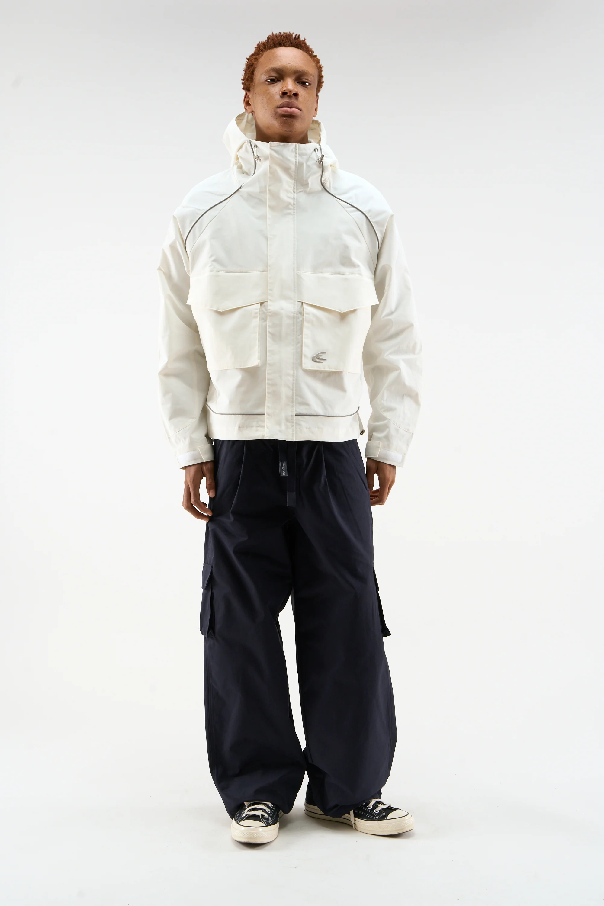 Essential White Windbreaker - Image 3