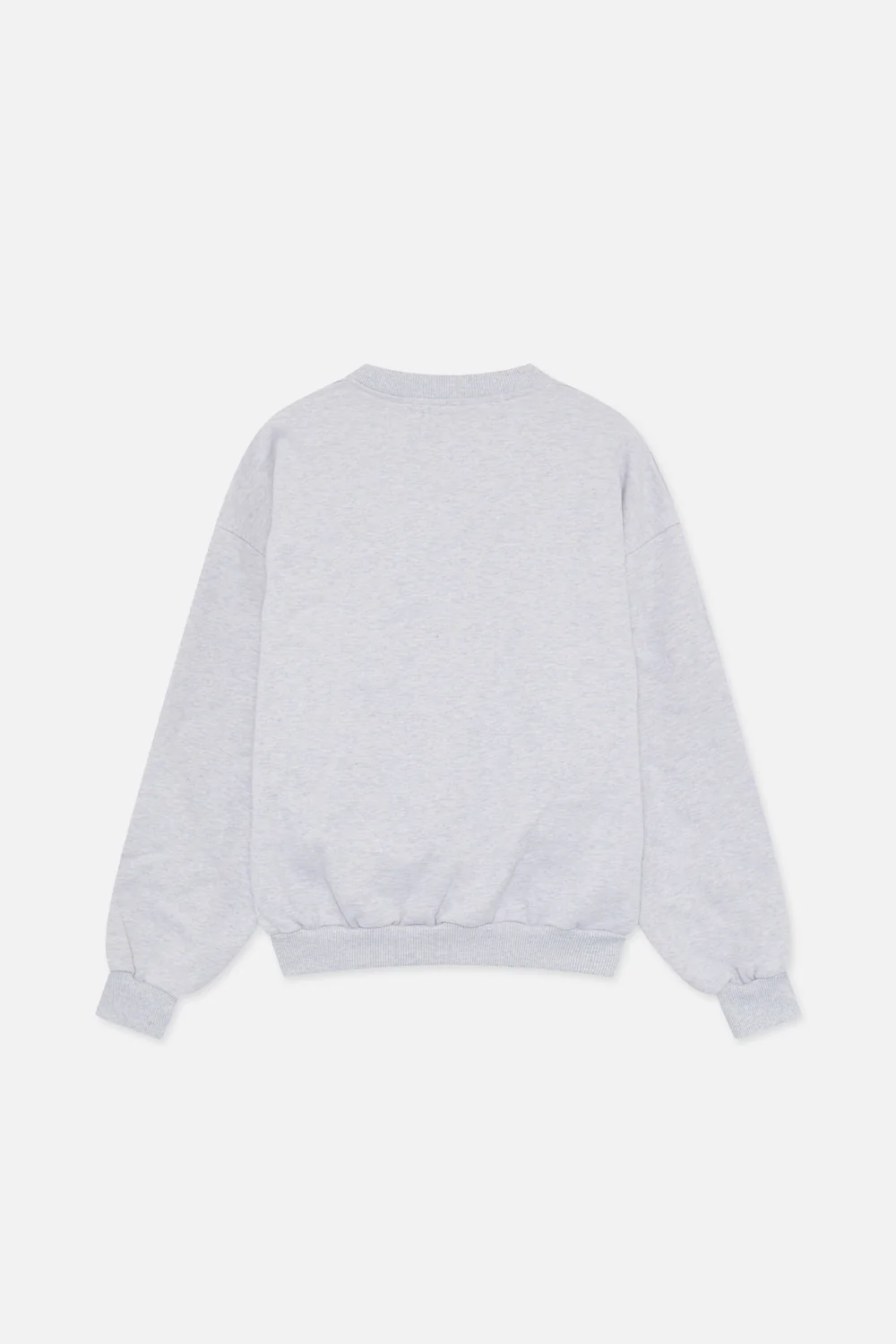 Everyday Grey Melange Crewneck - Image 3