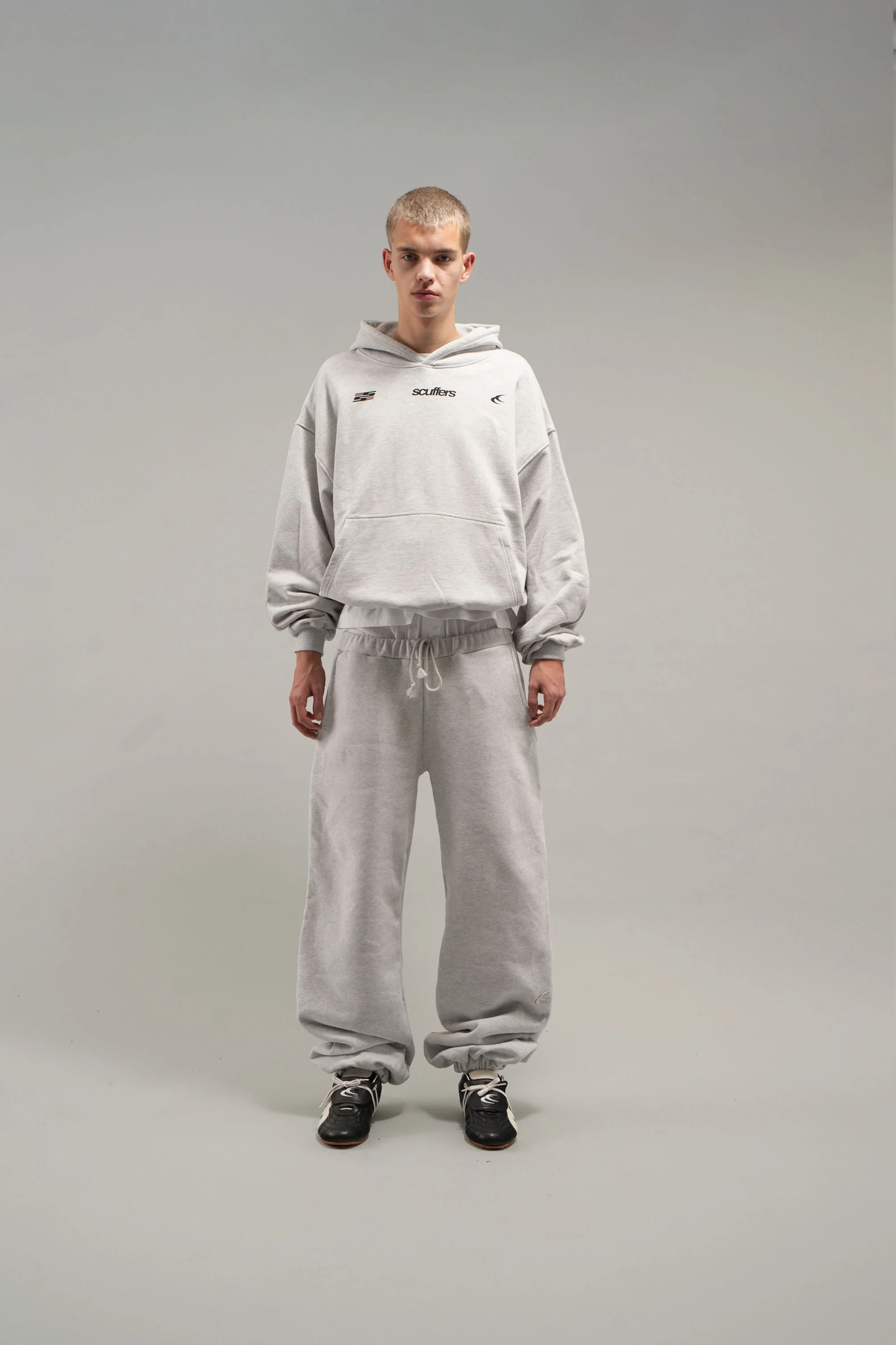 Everyday Grey Melange Pants - Image 2