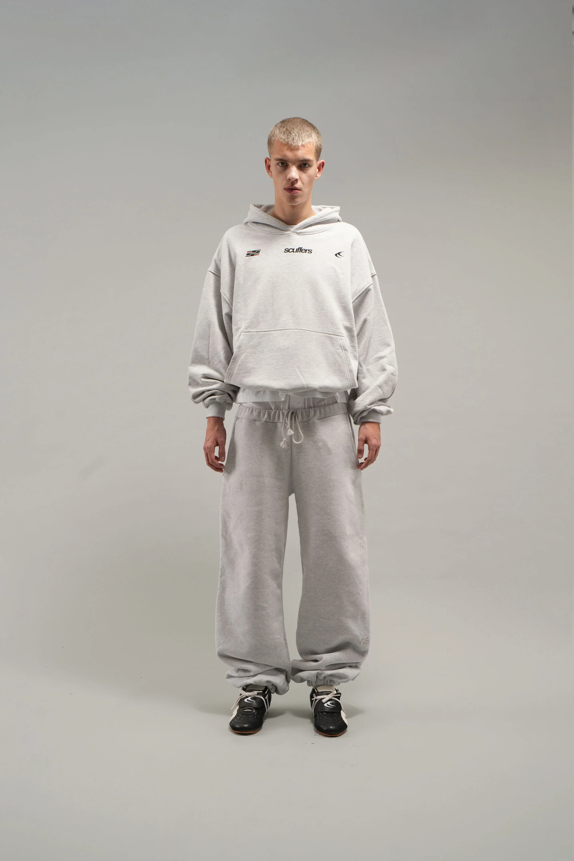 Everyday Grey Melange Pants - Image 4